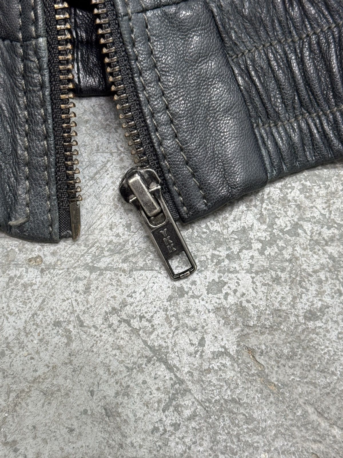 Japanese Brand Vintage Real Leather Avant Garde y2k Jacket Size M / US 6-8 / IT 42-44 - 9 Thumbnail