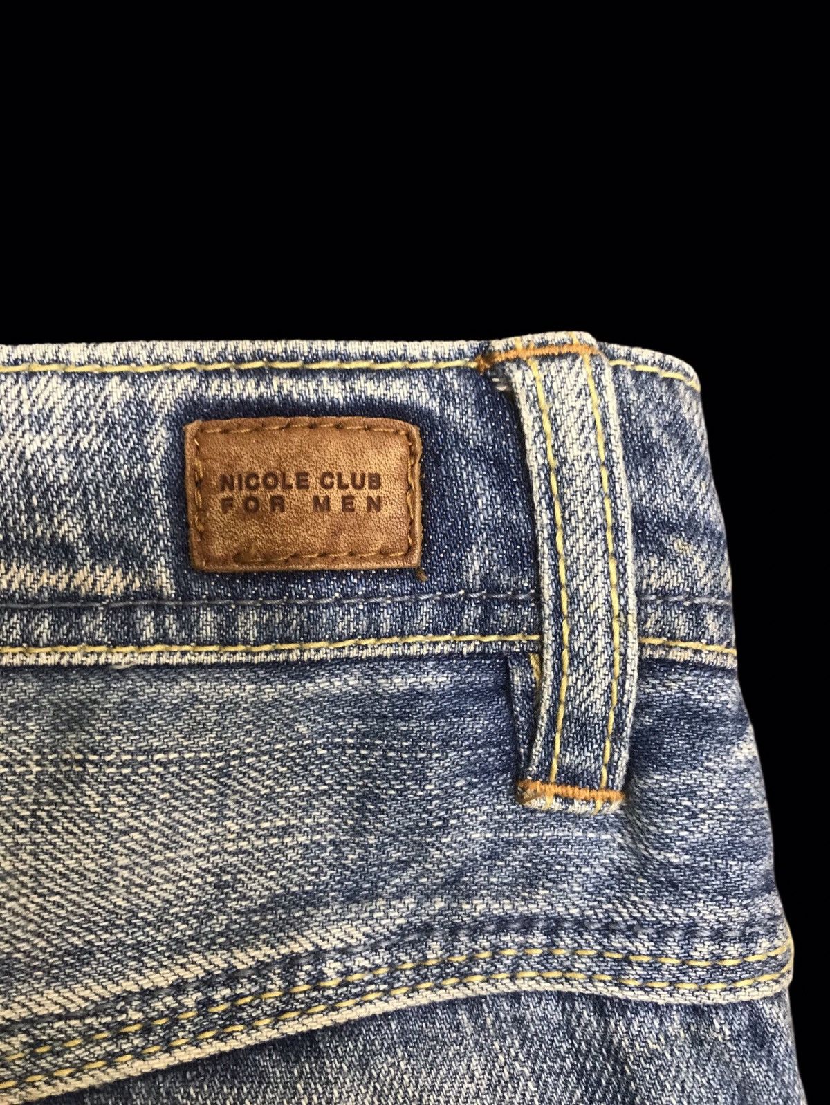 Japanese Brand 💥FLARE💥NCFM Japan Design Seditionari Fade Flare Denim F108 Size US 34 / EU 50 - 18 Thumbnail