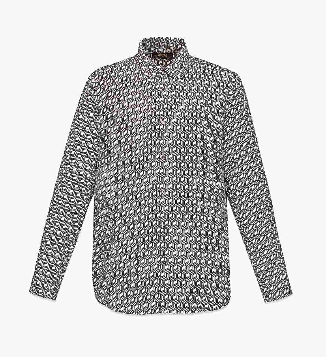MCM MCM CUBIC MONOGRAM BUTTON-UP L/S SHIRT Size US M / EU 48-50 / 2 - 1 Thumbnail