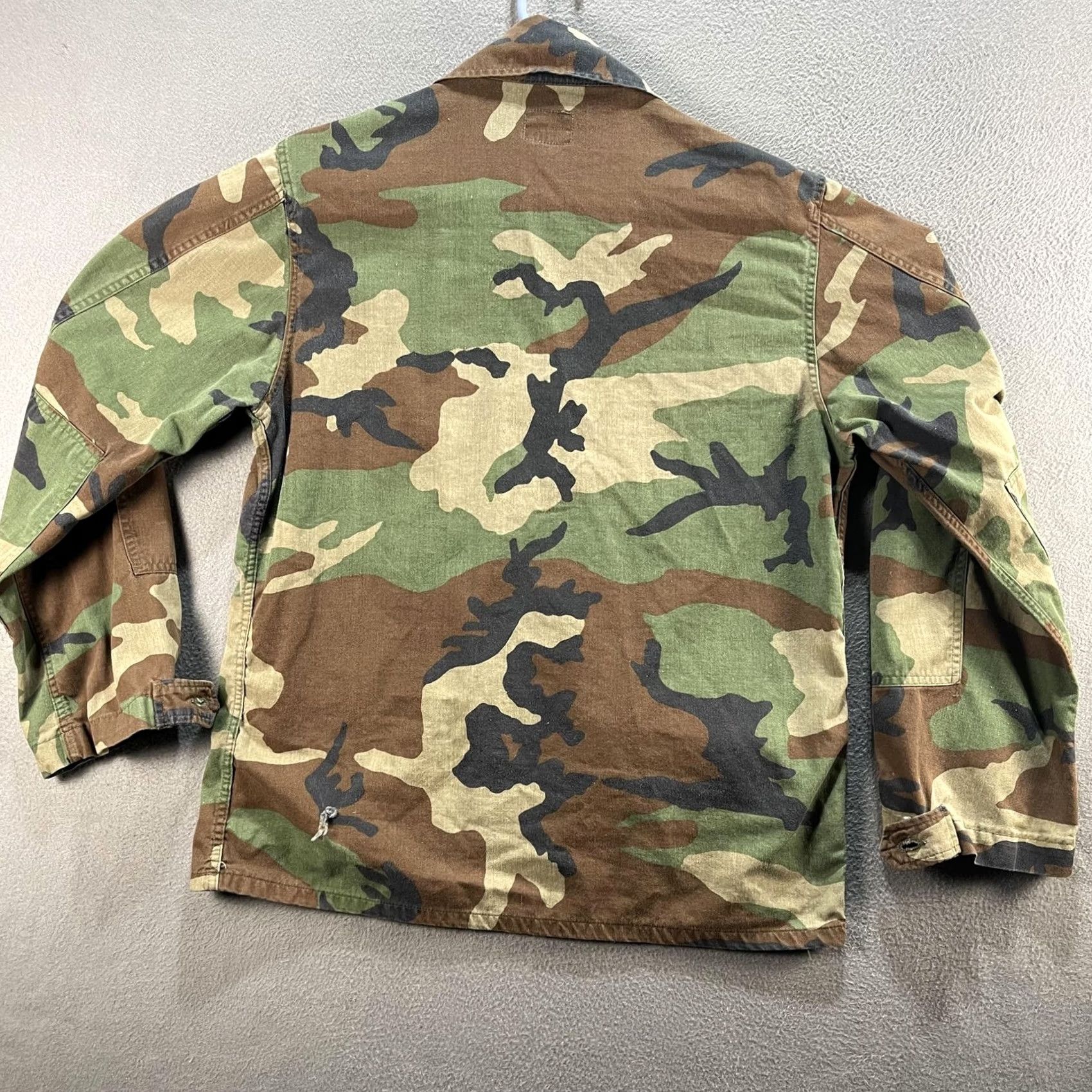 Propper VINTAGE US Army BDU Jacket Mens Medium Woodland Camo Military Combat 90s Ripstop Size US M / EU 48-50 / 2 - 2 Thumbnail