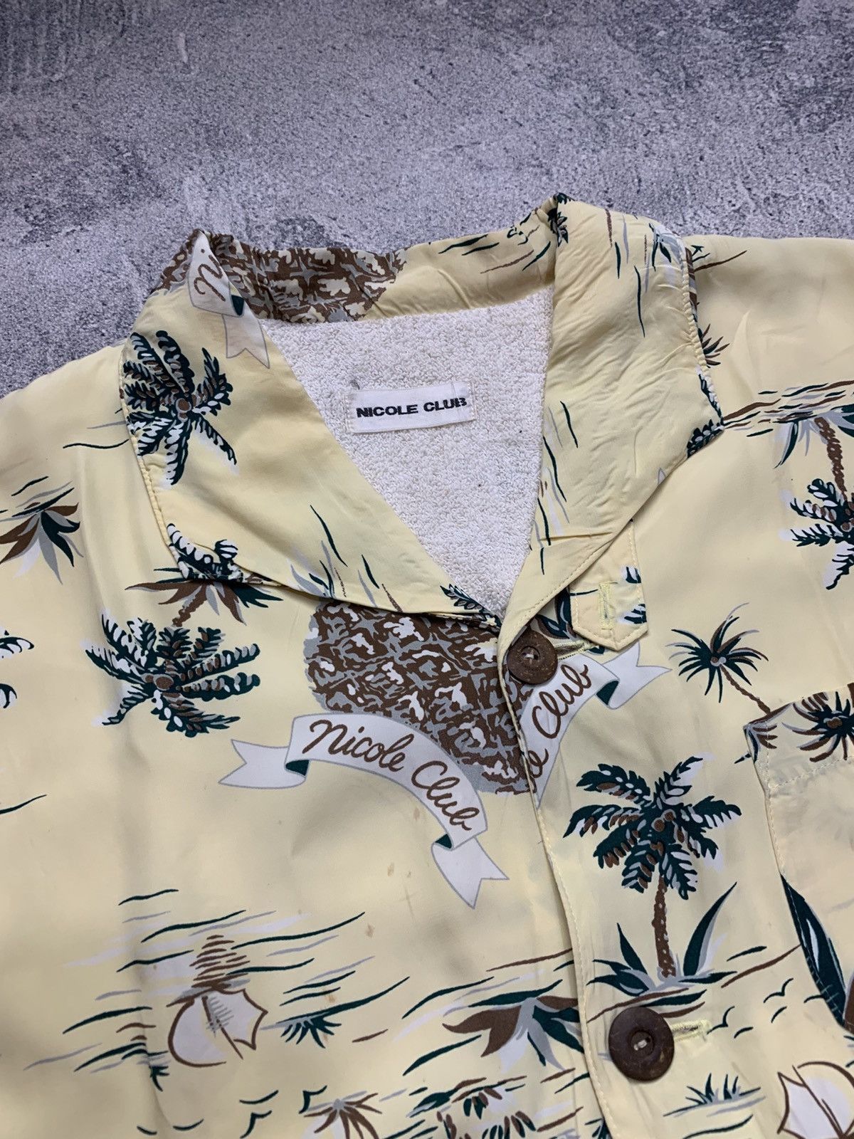 Nicole Club 🐍SOLD 🐍Vintage Nicole Club Hawaiian Shirt Boxy Fit Size US M / EU 48-50 / 2 - 4 Thumbnail