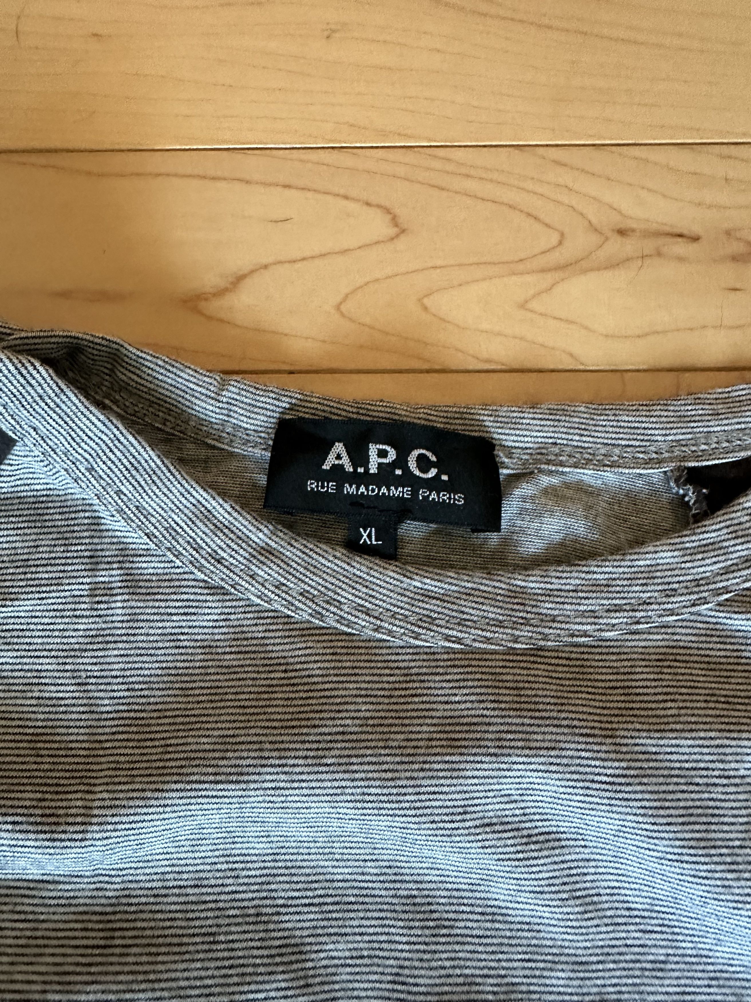 A.P.C. APC Longsleeve Size US XL / EU 56 / 4 - 2 Thumbnail