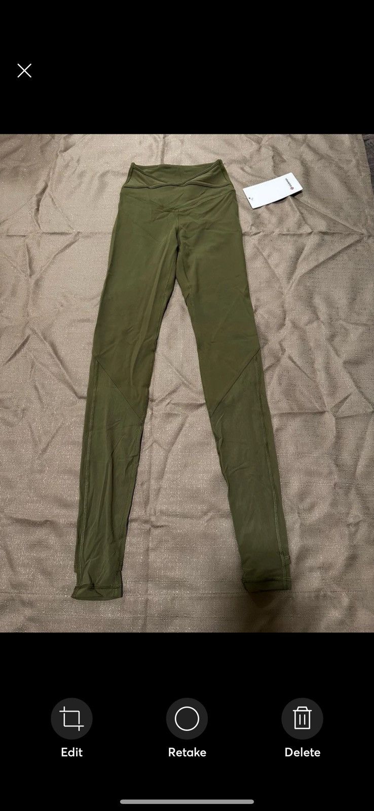 Lululemon Lululemon Leggings Nulu crisscross Size 26" / US 2 / IT 38 - 2 Thumbnail