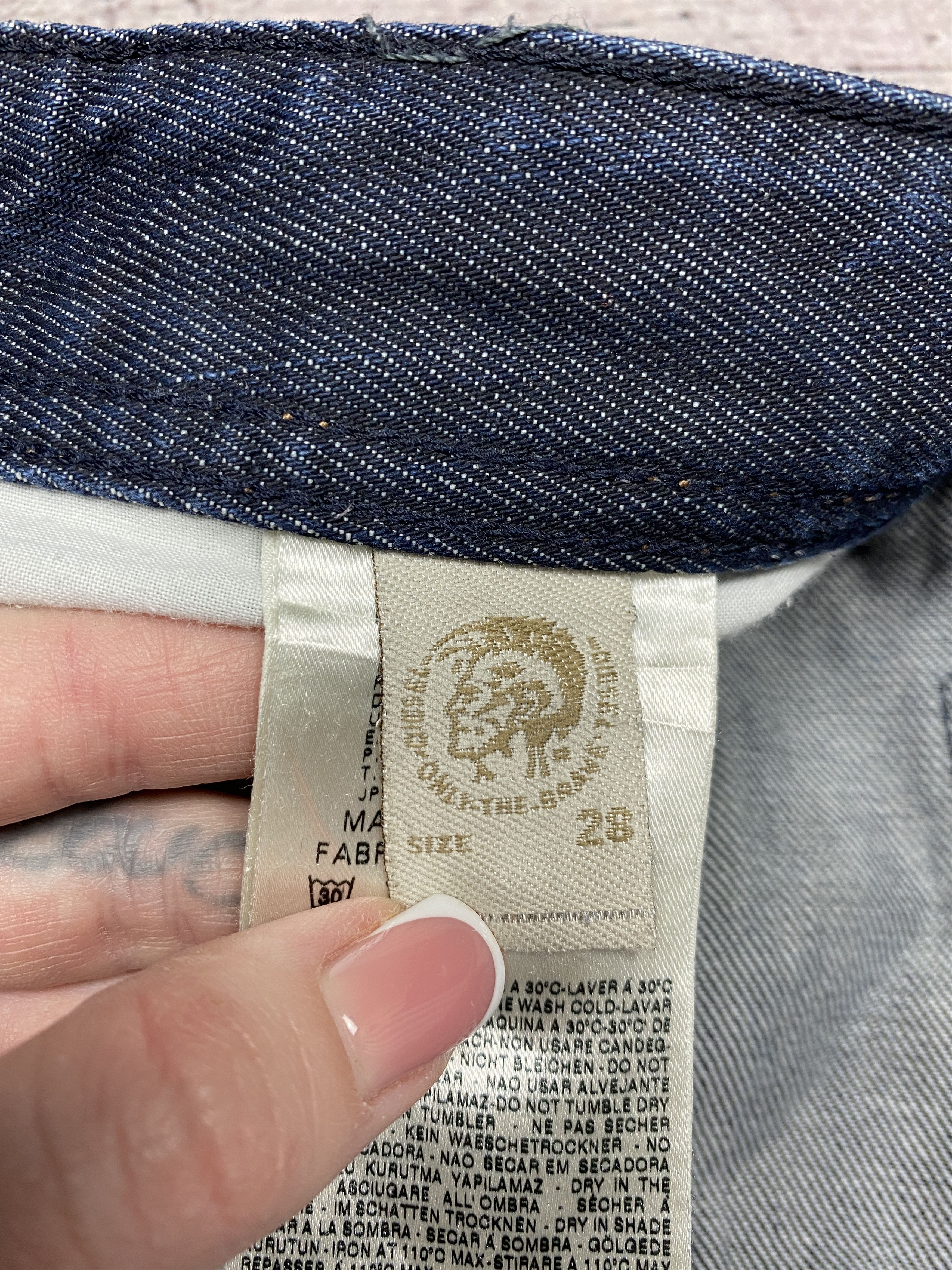 Diesel × Vintage Diesel Braddom Vintage Mens Denim Pants Jeans Size US 28 / EU 44 - 6 Thumbnail
