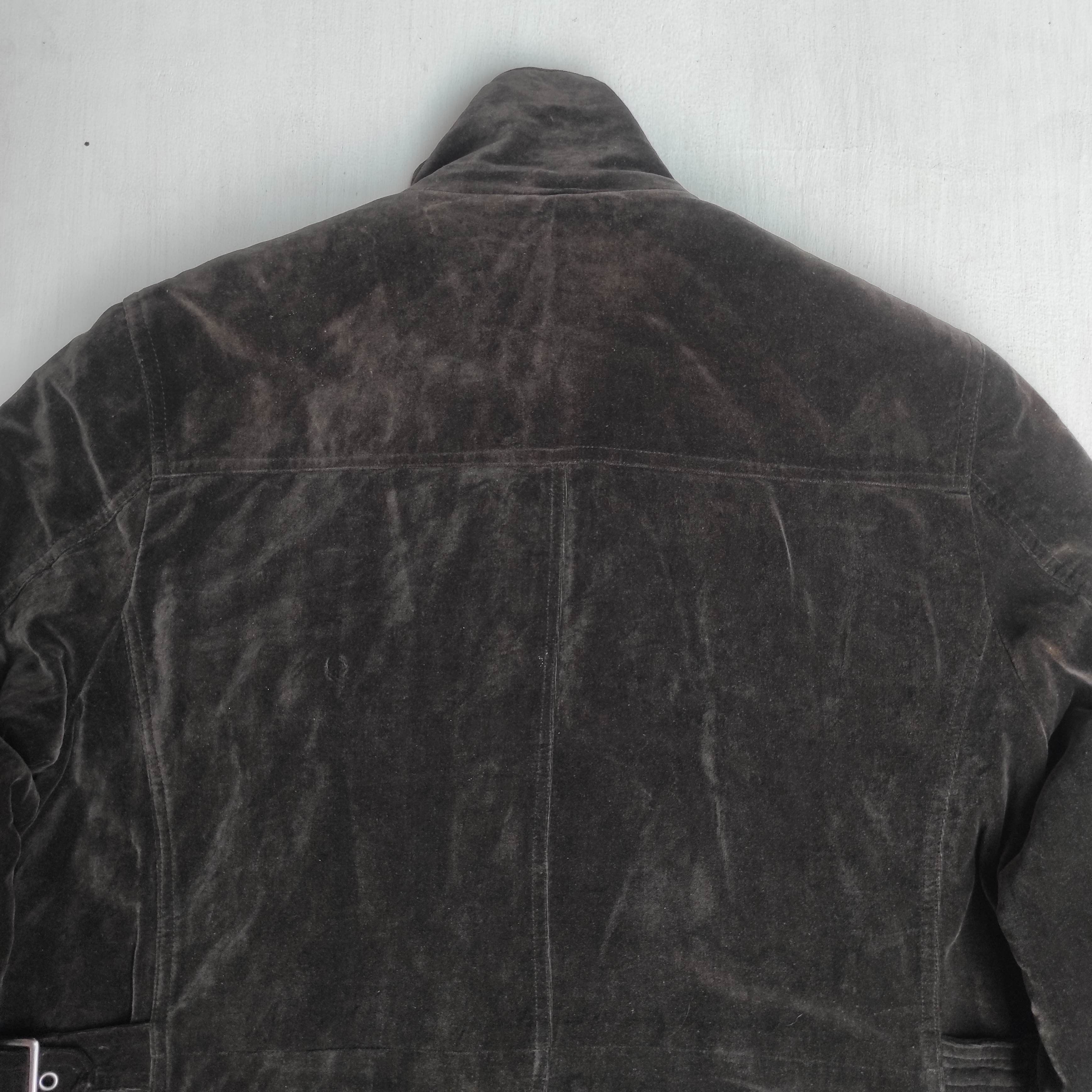 14th Addiction Bernings Sho Faux Fur Shearling Bondage Velvet Jacket Size US M / EU 48-50 / 2 - 18 Thumbnail