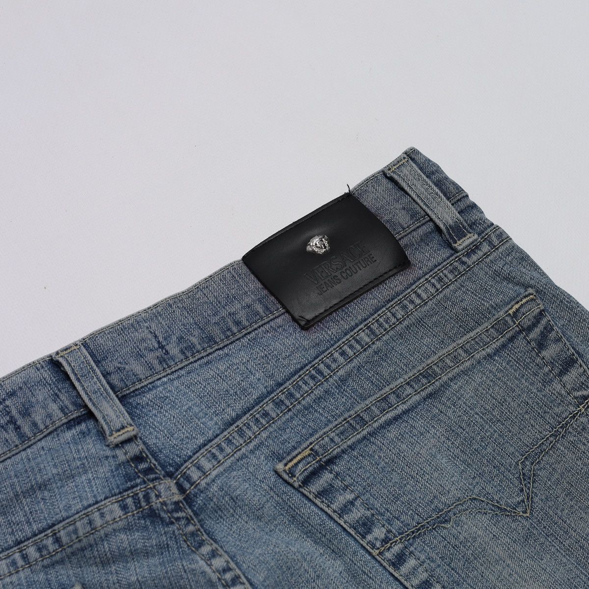 Versace Vintage Versace Jeans Couture Denim Jeans Gianni Medusa Size US 33 - 8 Thumbnail