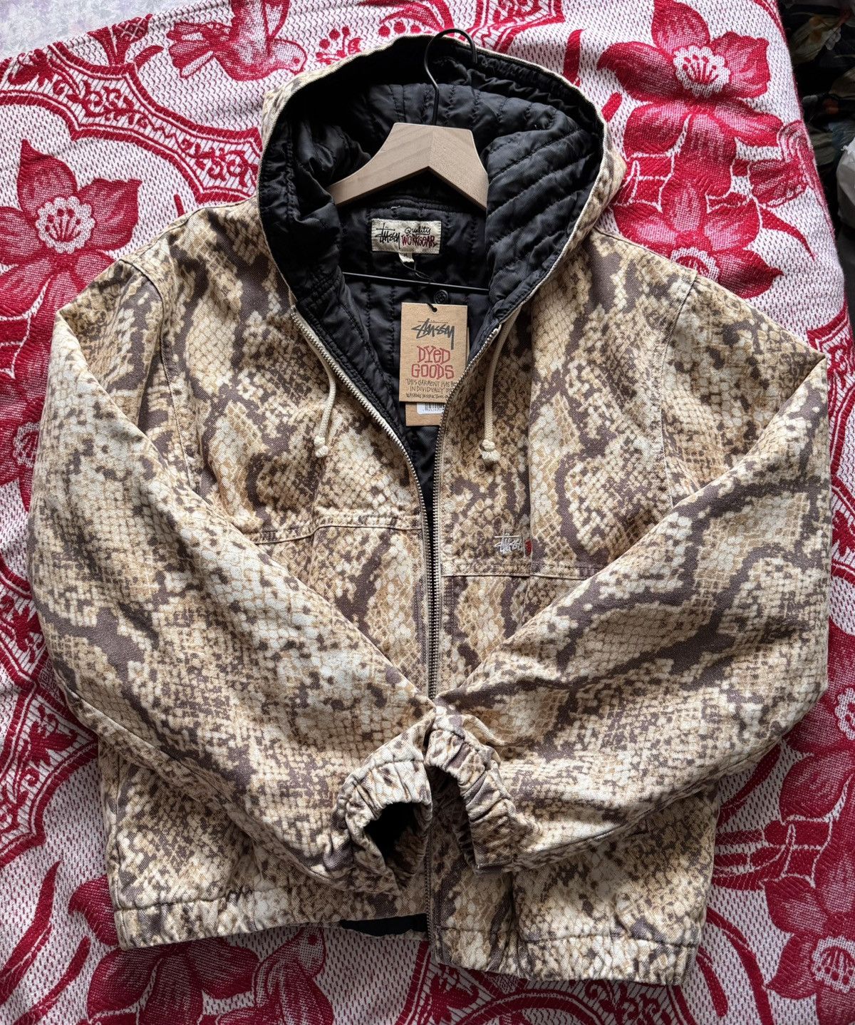 Stussy Stussy Python Canvas Insulated Work Jacket Size US M / EU 48-50 / 2 - 2 Thumbnail
