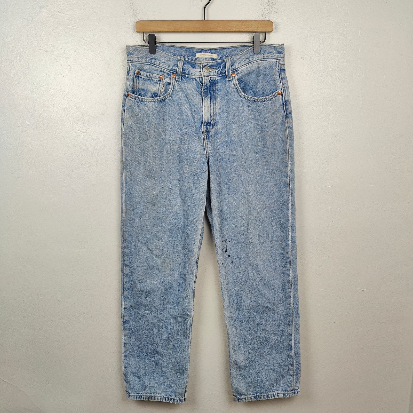 Levi's Levi's Low Pro Jeans Womens 29 Light Wash Baggy Loose 90s Size 29" - 1 Thumbnail