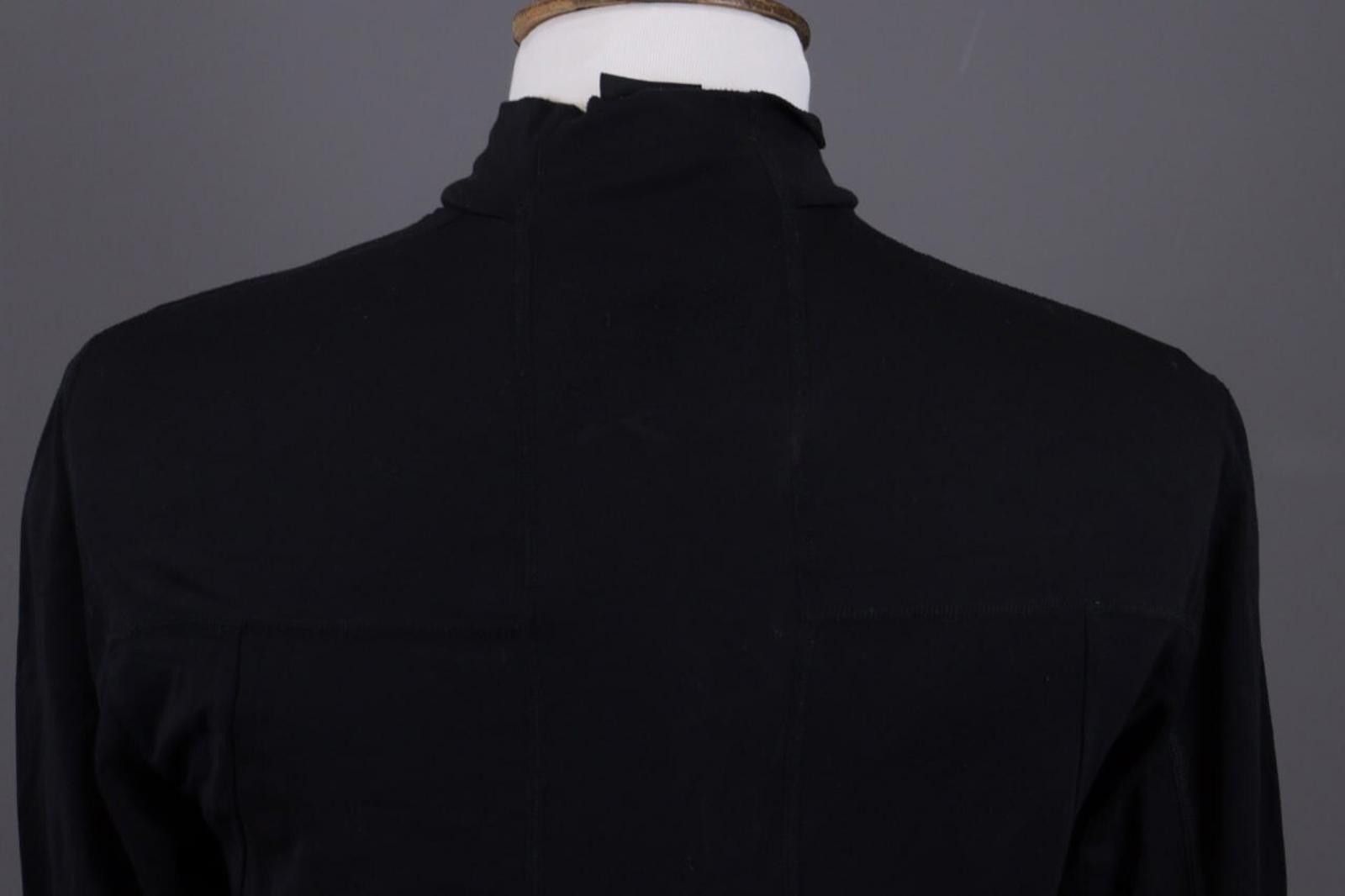 KJUS Kjus Systems Black High Neck 1/4 Zip Fleece Sweater Size M Size US M / EU 48-50 / 2 - 11 Thumbnail