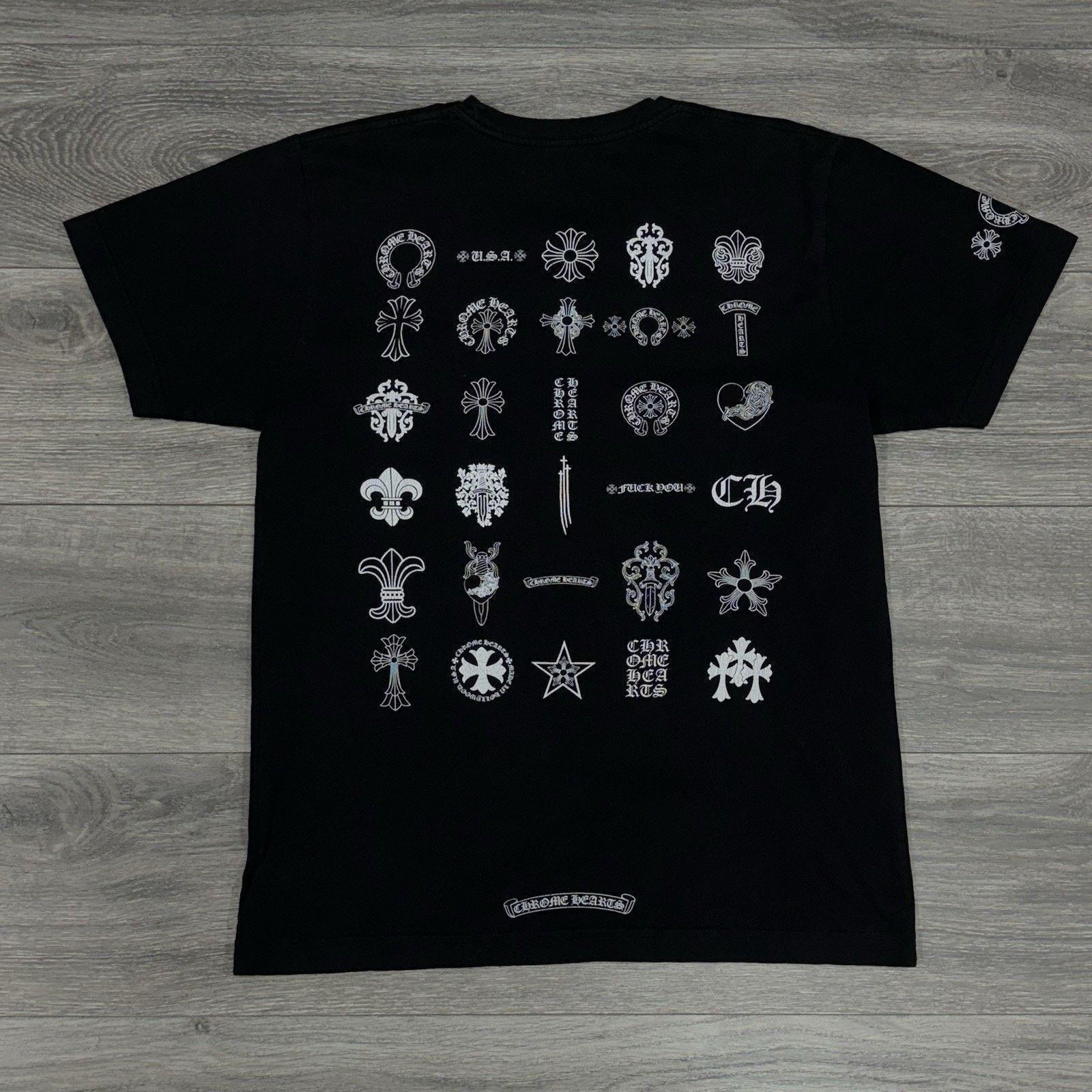 ミュージシャン the GazettE GAZ CHROME LOGO TEE / BLACK