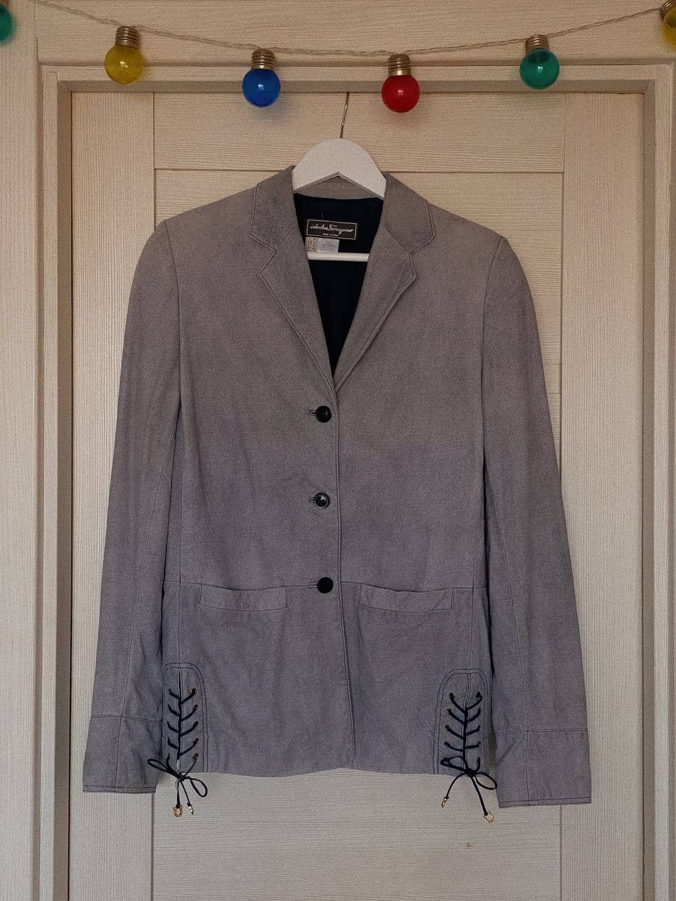 Salvatore Ferragamo Salvatore Ferragamo Suede Jacket Size M / US 6-8 / IT 42-44 - 6 Thumbnail