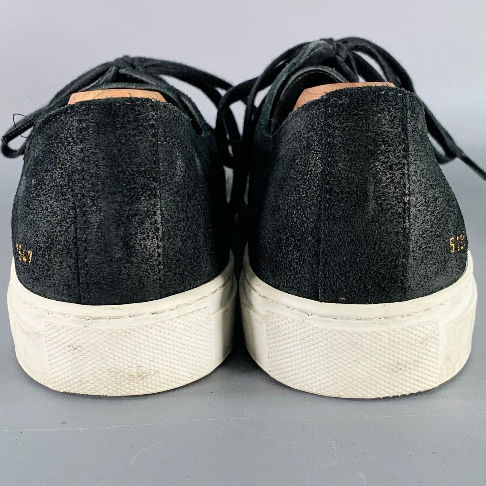 Common Projects COMMON PROJECTS Size 8 Black Suede Low Top Sneakers Size US 8 / EU 41 - 4 Thumbnail