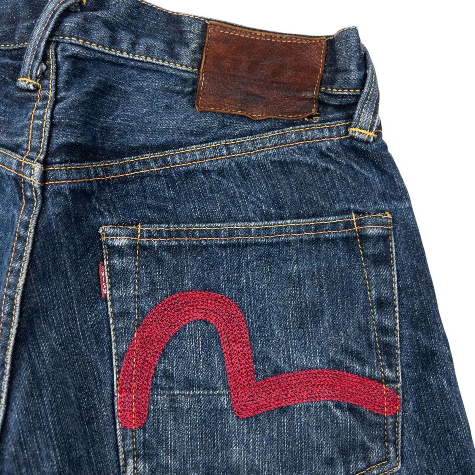 Evisu Vintage Evisu Double Gull Japanese Denim Jeans Size W29 Size US 29 - 6 Thumbnail