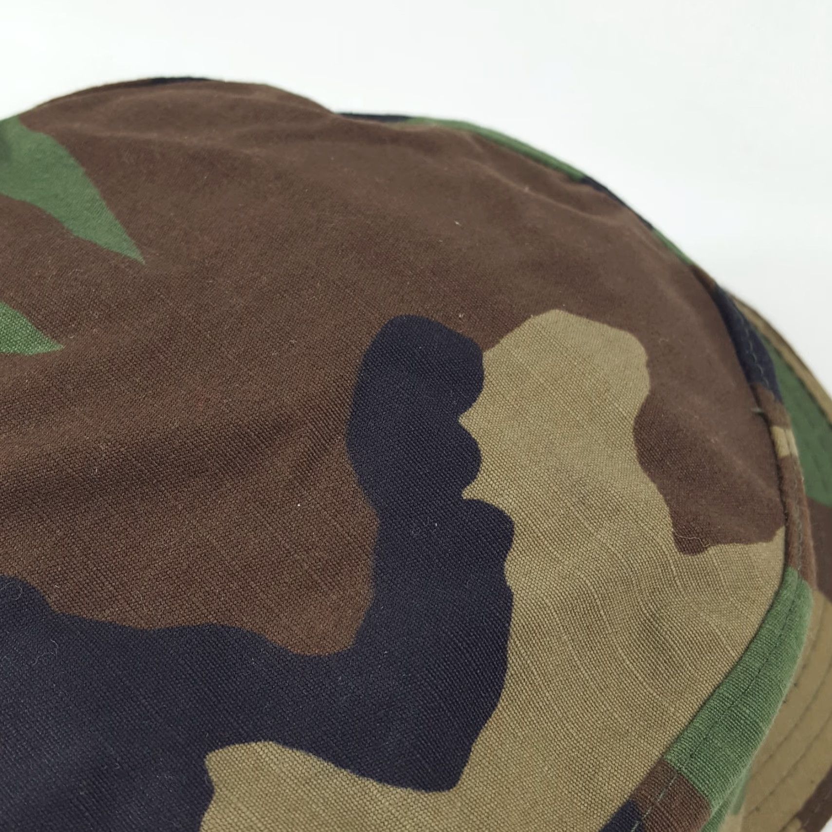 Vintage VINTAGE US Army Cap Military Hat - Camo BDU, 7 1/8 - Green Cotton Canvas, Lightweight Breathable, Men's Baseball/Army Style, 2000s USA Made Size ONE SIZE - 5 Thumbnail