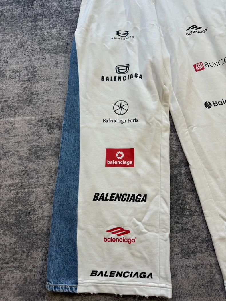 Balenciaga Balenciaga size XS Racing Collection logo Sweatpants Size US 27 - 3 Thumbnail