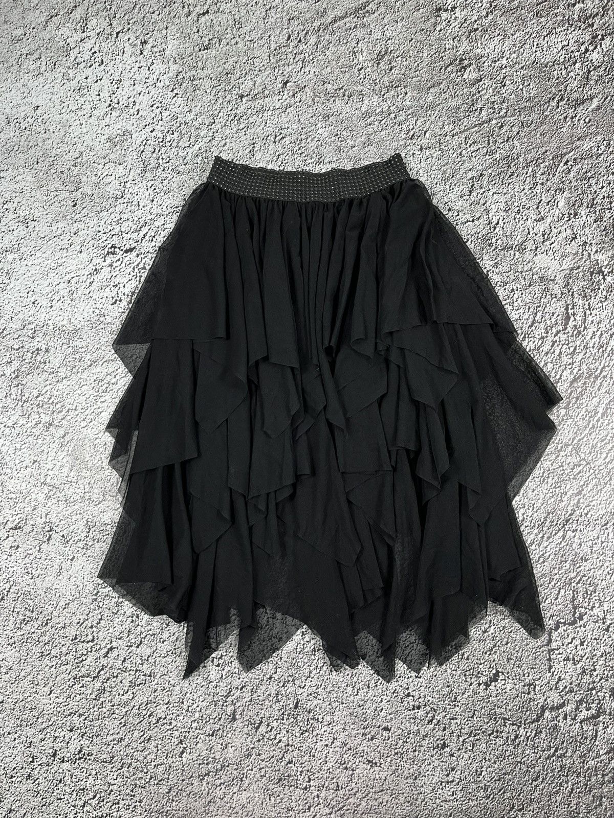 Japanese Brand Vintage 90s pleated lush skirt opium gothic style Size 26" / US 2 / IT 38 - 1 Thumbnail