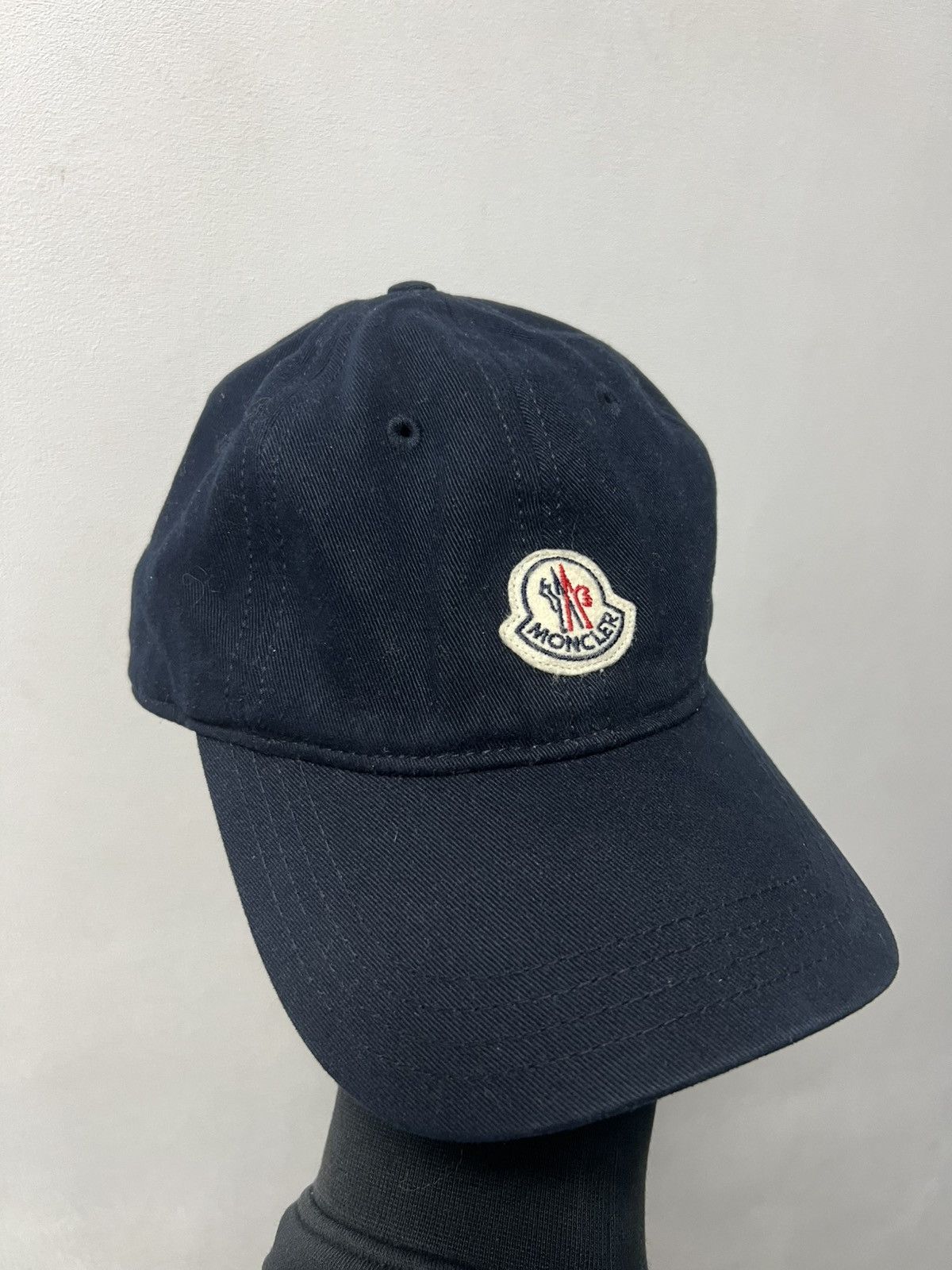 Moncler Men's Moncler Baseball Cap Hat Black Blue One Size Luxury Size ONE SIZE - 3 Thumbnail