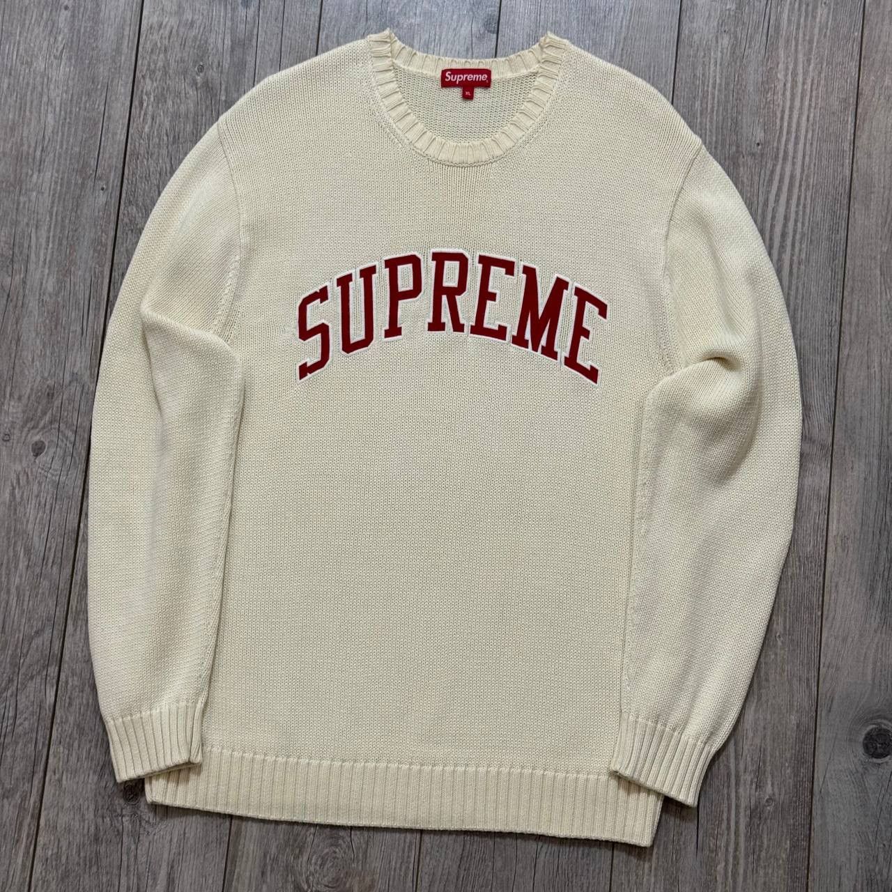 Supreme SUPREME Knit Sweater Size US XL / EU 56 / 4 - 1 Thumbnail