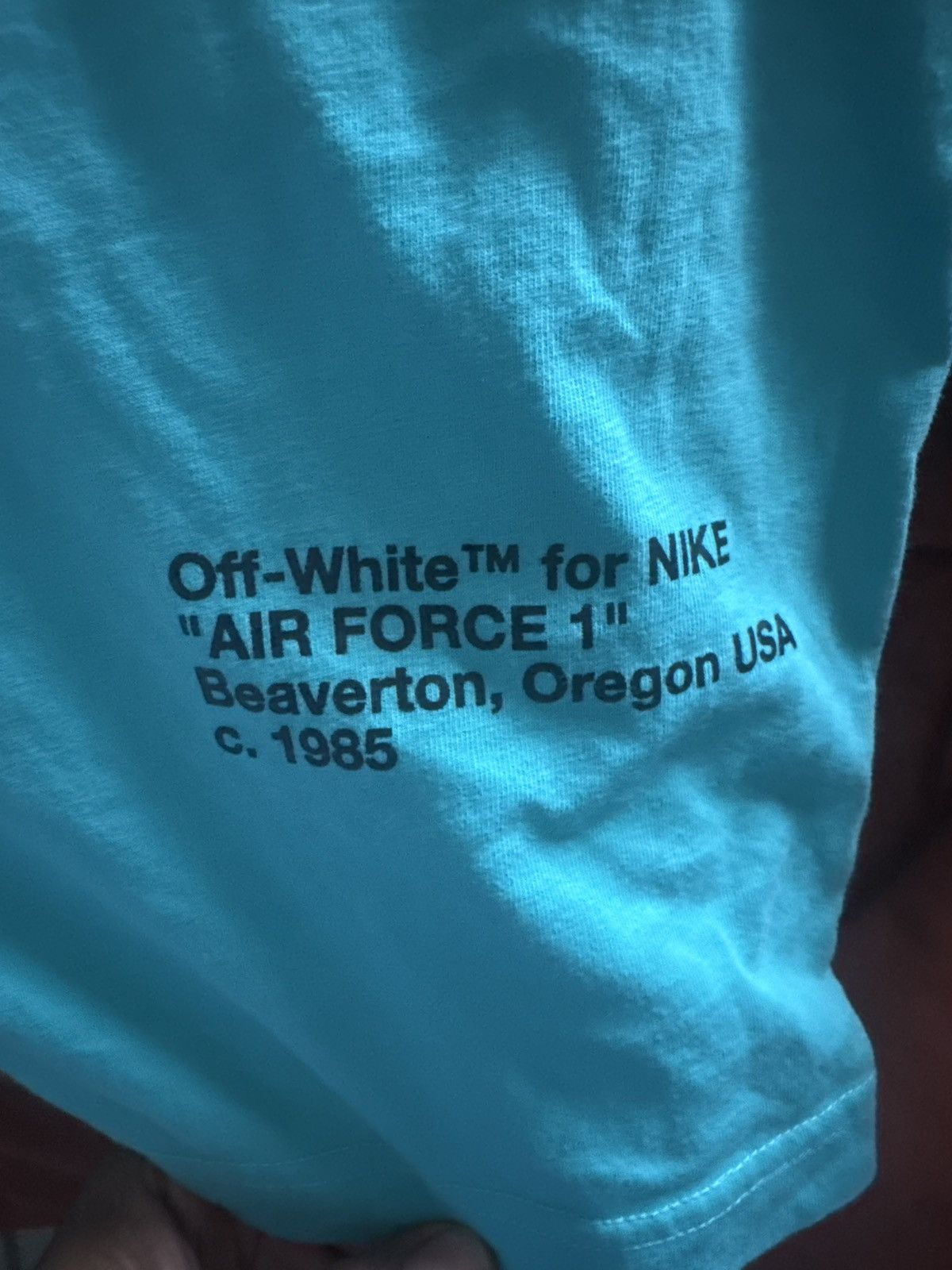 Off-White OFF White x Nike Tux Shirt Size US L / EU 52-54 / 3 - 4 Thumbnail