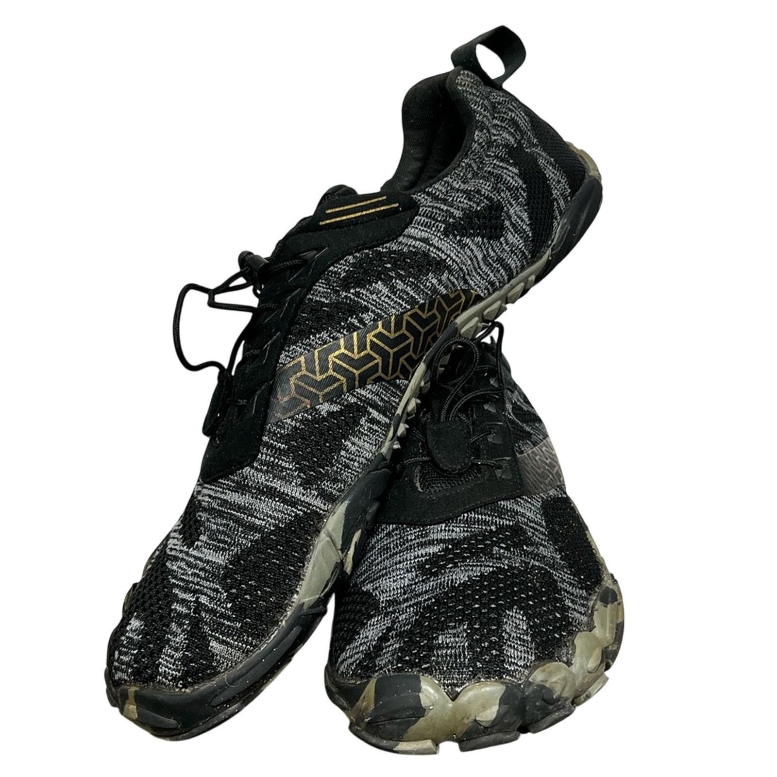 Other WHITIN Men's 13 Barefoot/Minimalist Shoe Wide Toe Box Black Size US 13 / EU 46 - 3 Thumbnail