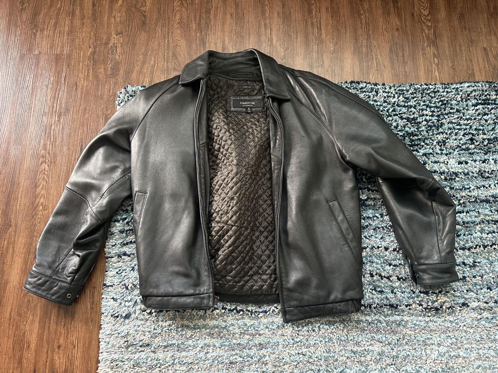 ジャケット・アウター 90's (claiborne) lamb skin jacket 90s claiborne 