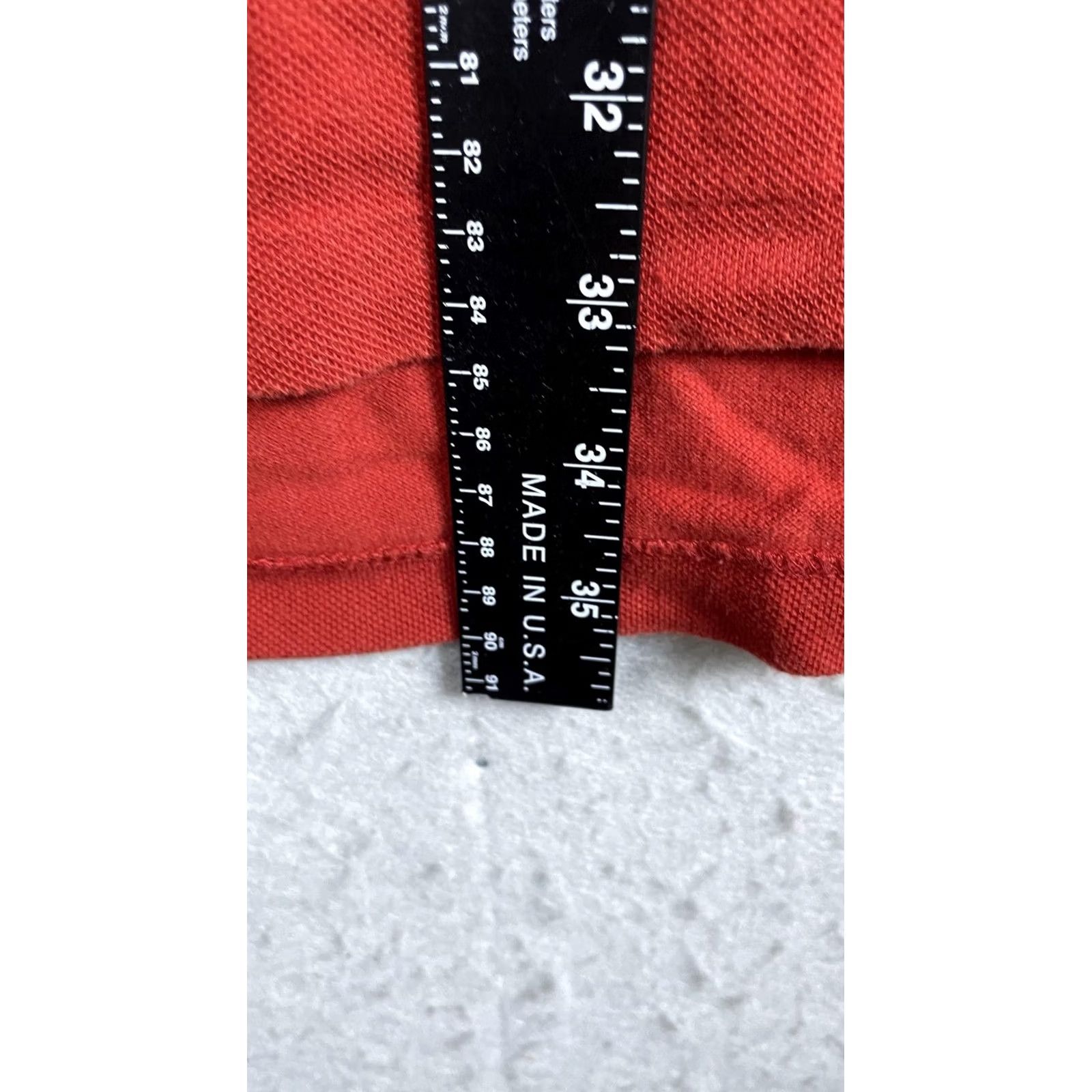 Polo Ralph Lauren Polo by Ralph Lauren Polo Shirt Mens 2XLT Red Solid Pony Logo Tall Knit Casual Shirt Size US XXL / EU 58 / 5 - 5 Thumbnail