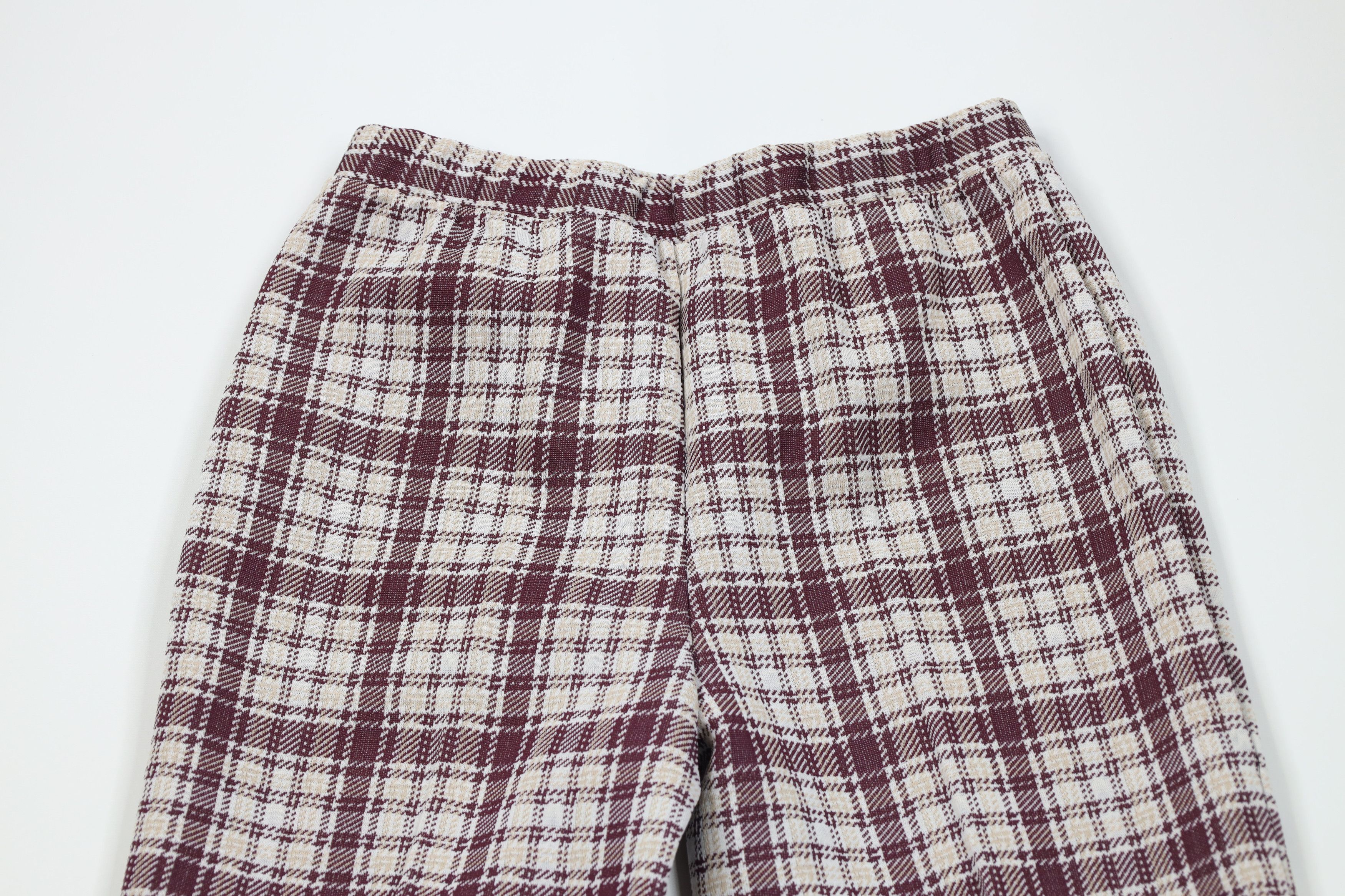Vintage Deadstock Vintage 70s Streetwear Chino Pants Plaid USA Size 38" / US 16 / IT 52 - 2 Thumbnail