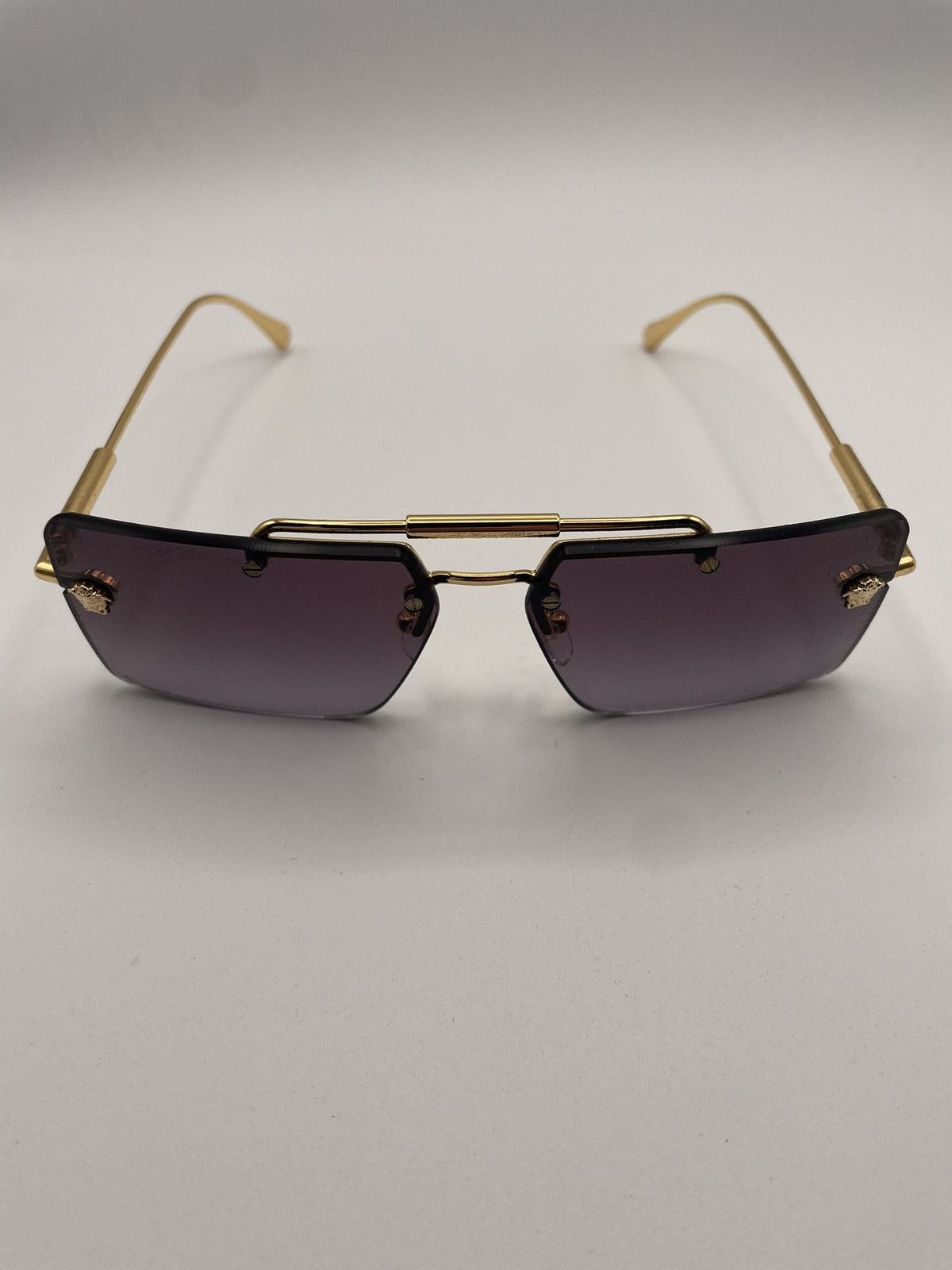 Versace Versace Frameless Sunglasses Size ONE SIZE - 4 Thumbnail
