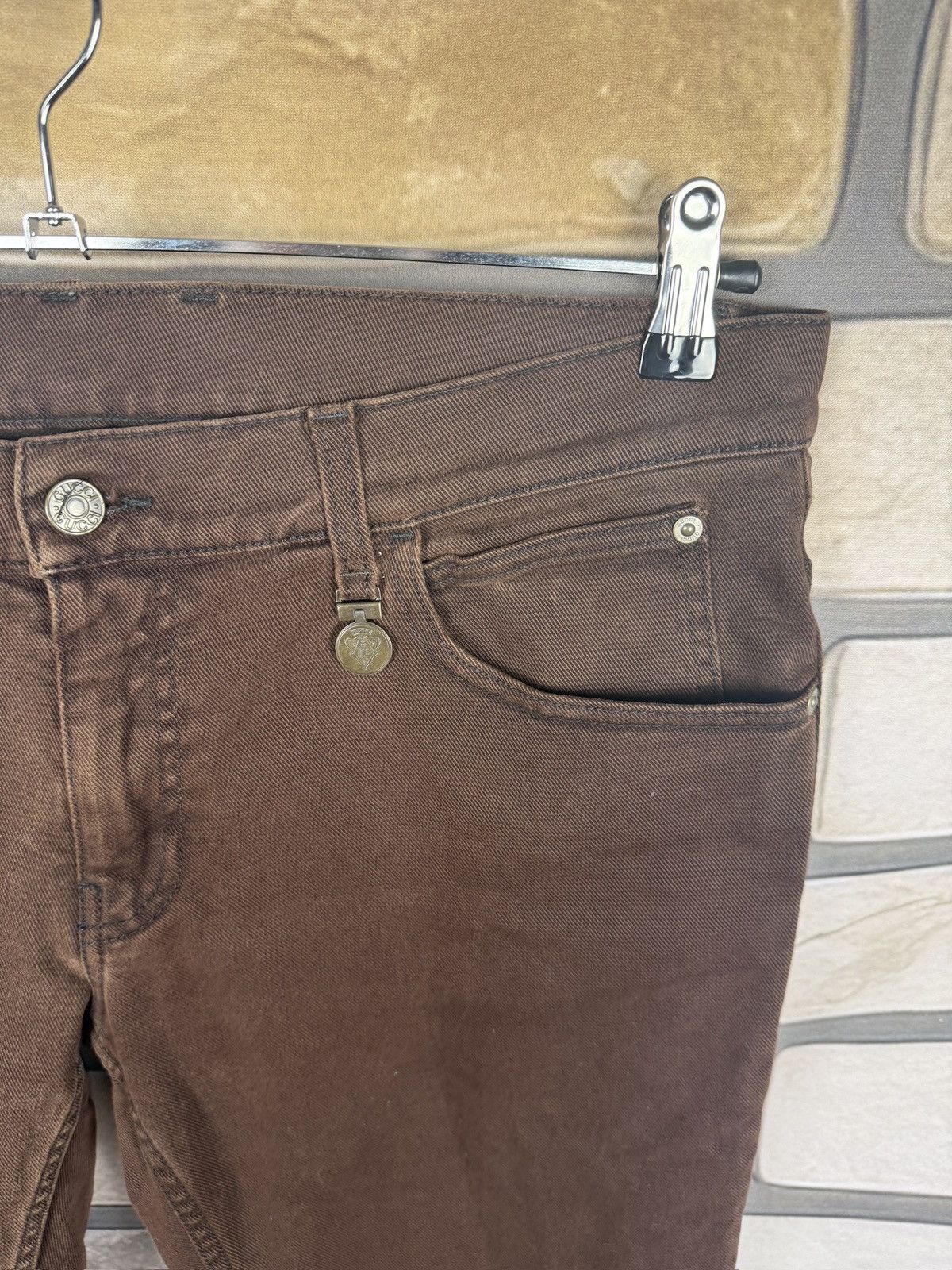 Gucci Very rare gucci chino denim pants Size US 32 / EU 48 - 3 Thumbnail