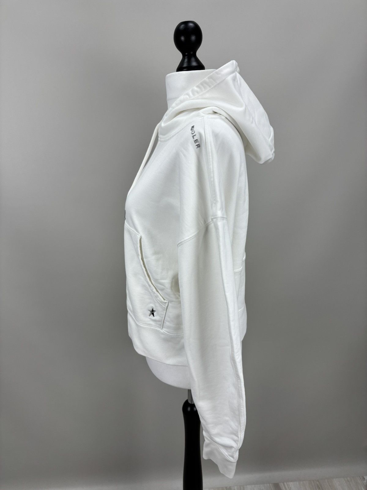 H&M × Mugler Womens hoodie Mugler H&M Size L Color White Size L / US 10 / IT 46 - 11 Thumbnail