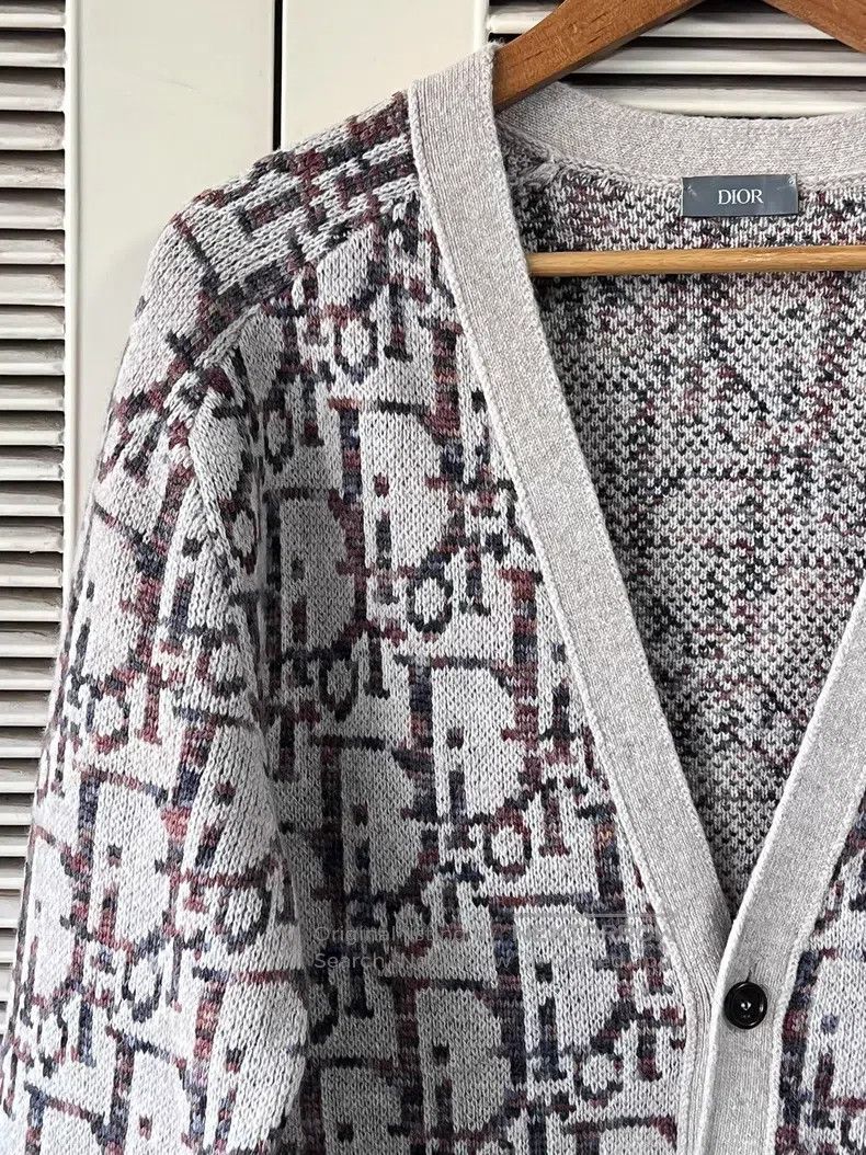 Dior Dior Woollen knitted cardigan coat Size US S / EU 44-46 / 1 - 4 Thumbnail