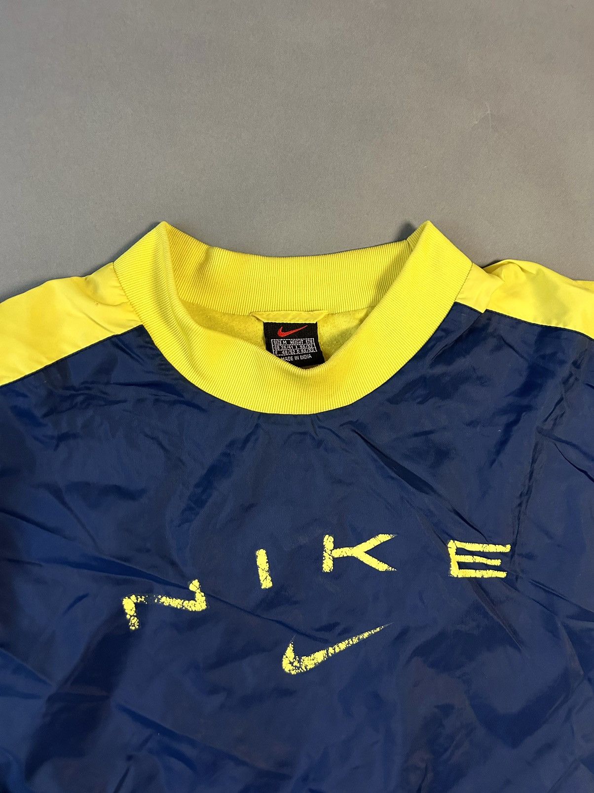 Nike Nike track suit vintage navy 90s nylon sweatshirt + pants Size US M / EU 48-50 / 2 - 3 Thumbnail
