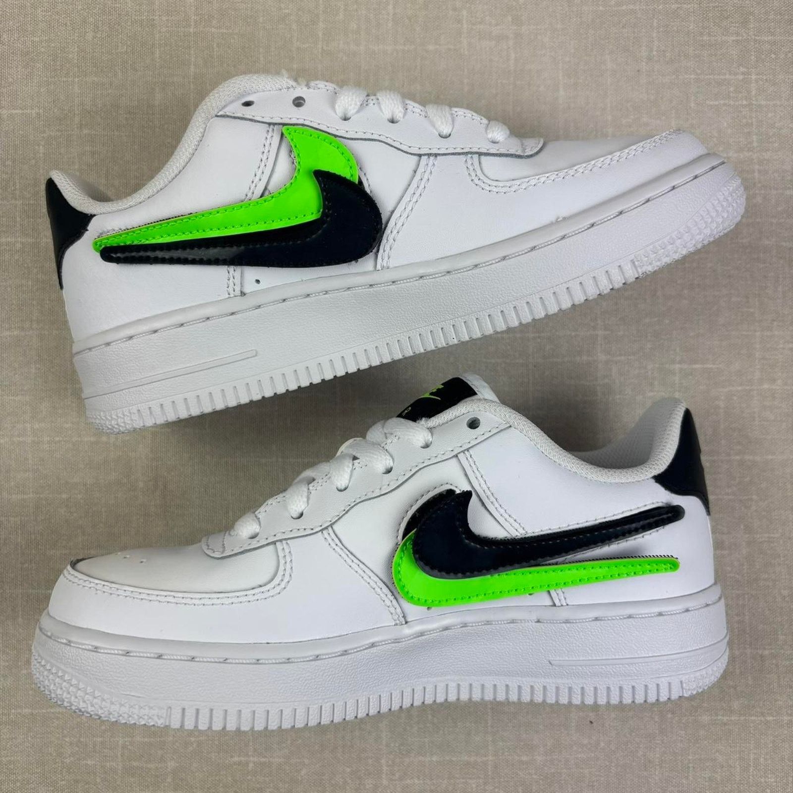 Nike ✅ 2019 Nike Air Force 1 Low “Removable Swoosh” 5.5W Size US 5.5 / IT 35.5 - 4 Thumbnail