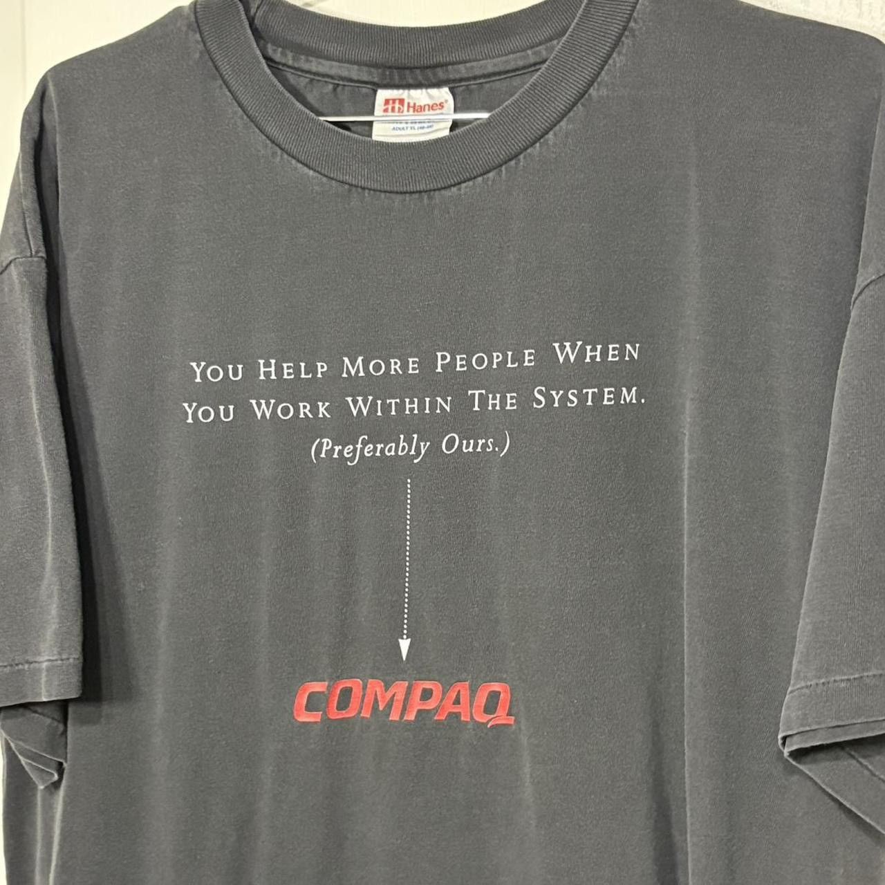 Other Vintage Software Shirt Compaq Size US XL / EU 56 / 4 - 3 Thumbnail