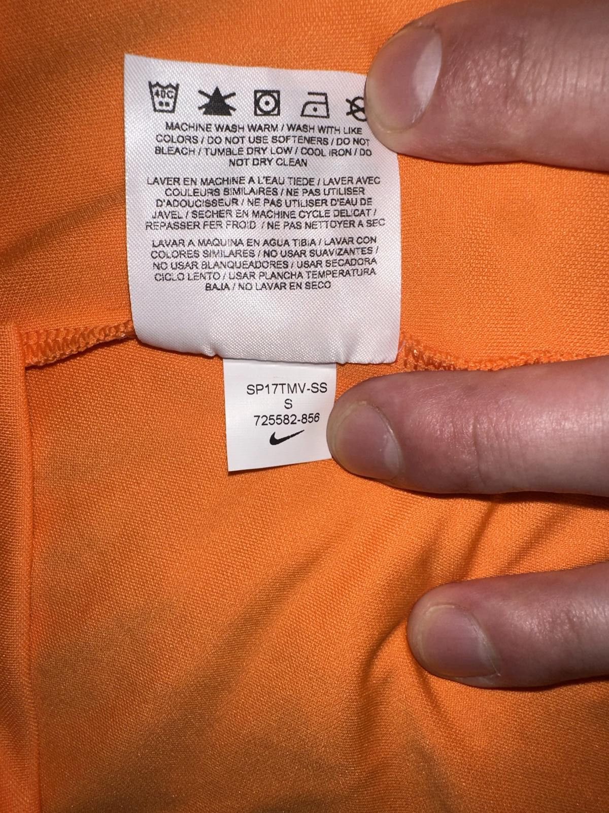 Nike Nike Women's Dri-Fit Victory Orange Golf Polo Sample Size S / US 4 / IT 40 - 7 Thumbnail
