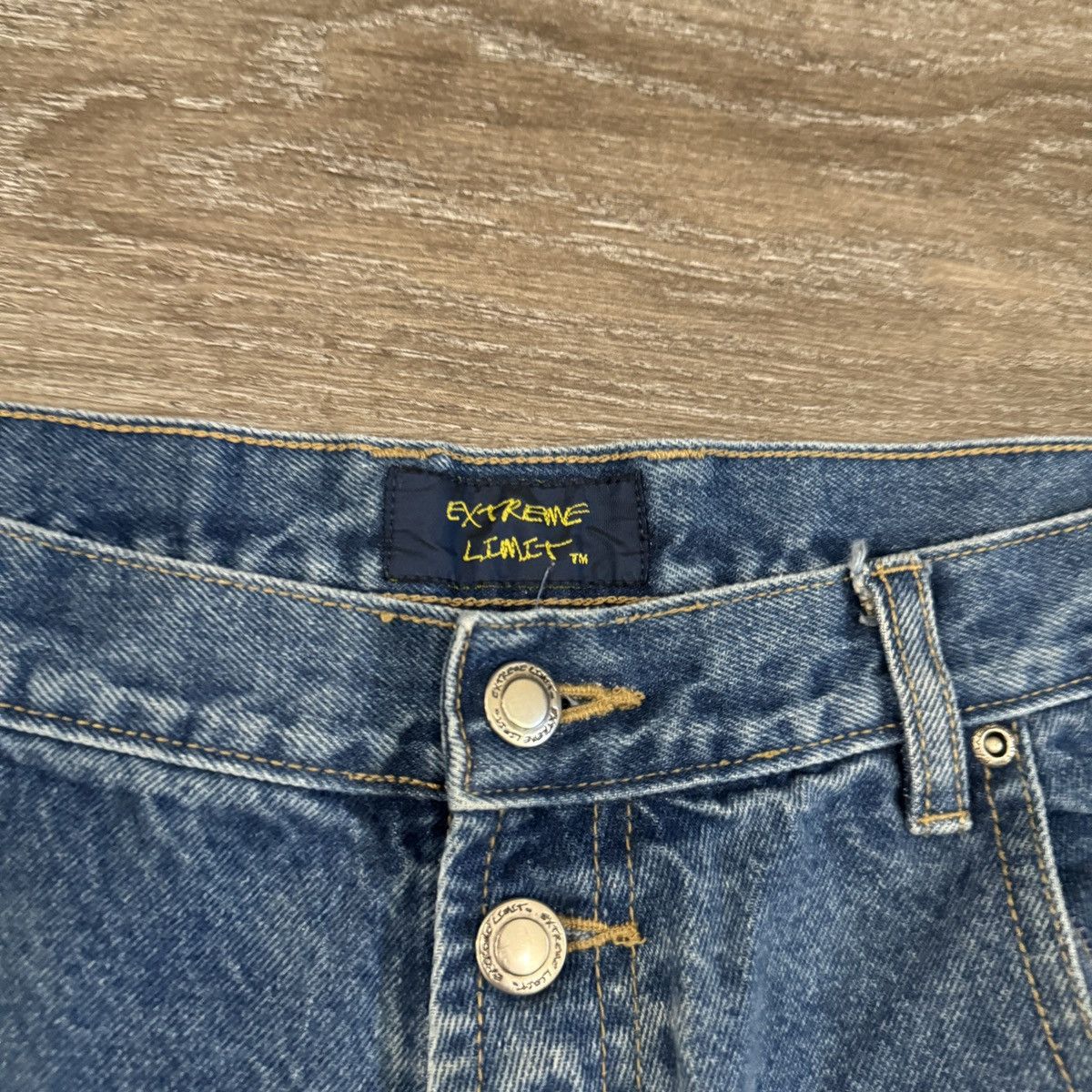 JNCO × Vintage Crazy Vintage y2k Xtreme limit JNCO style deep pocket shorts Size US 38 / EU 54 - 5 Thumbnail