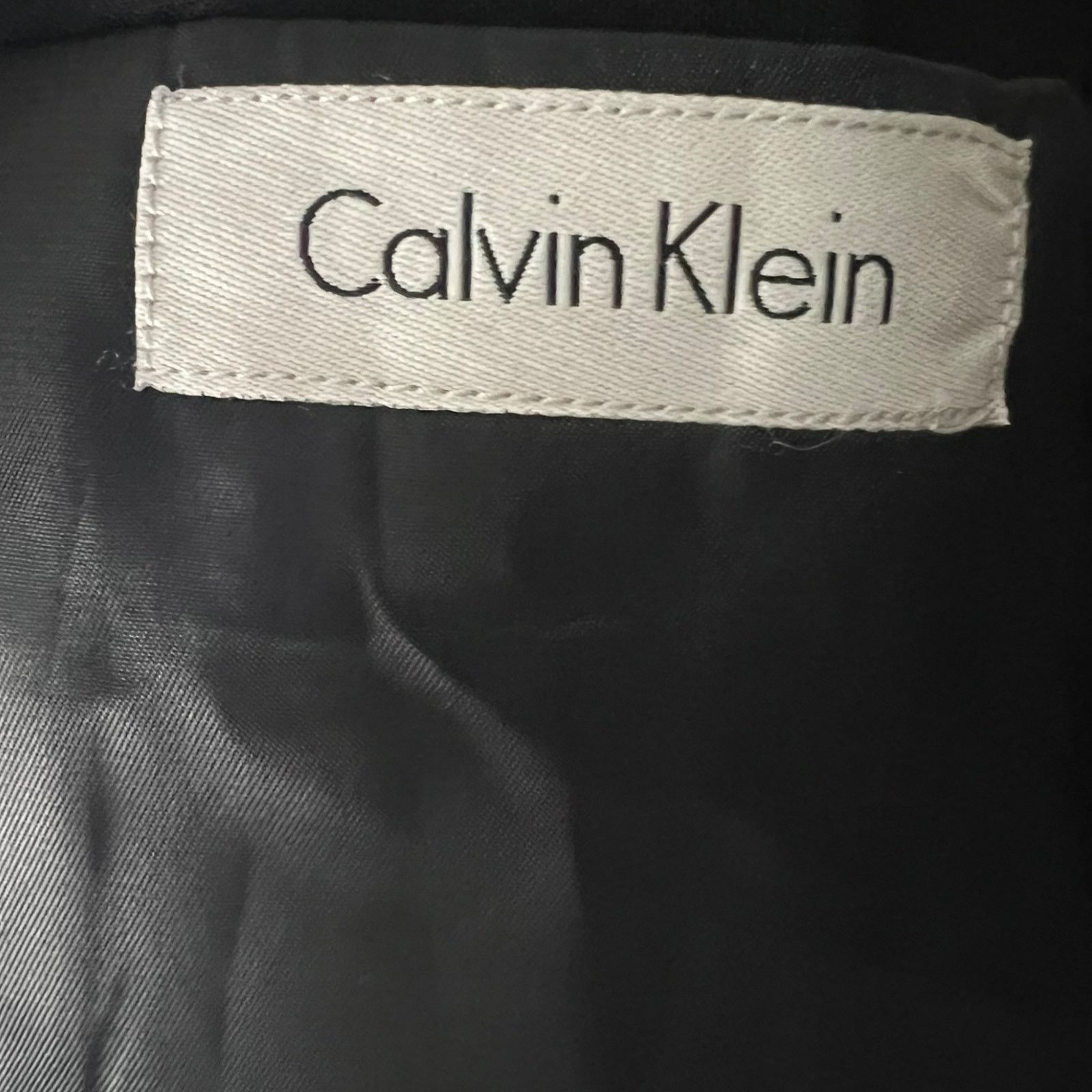 Calvin Klein Calvin Klein Women's Size 14 Classic Black 3-Button Blazer Size XL / US 12-14 / IT 48-50 - 8 Thumbnail