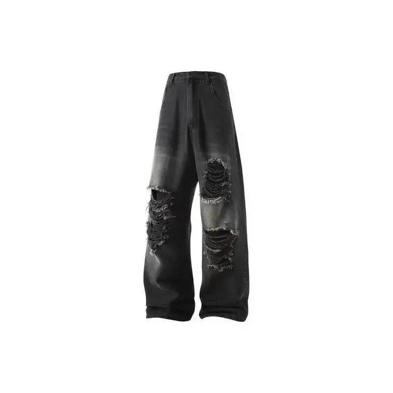 Japanese Brand Ripped Vintage Washed and Patched Jeans Size US 32 / EU 48 - 5 Thumbnail