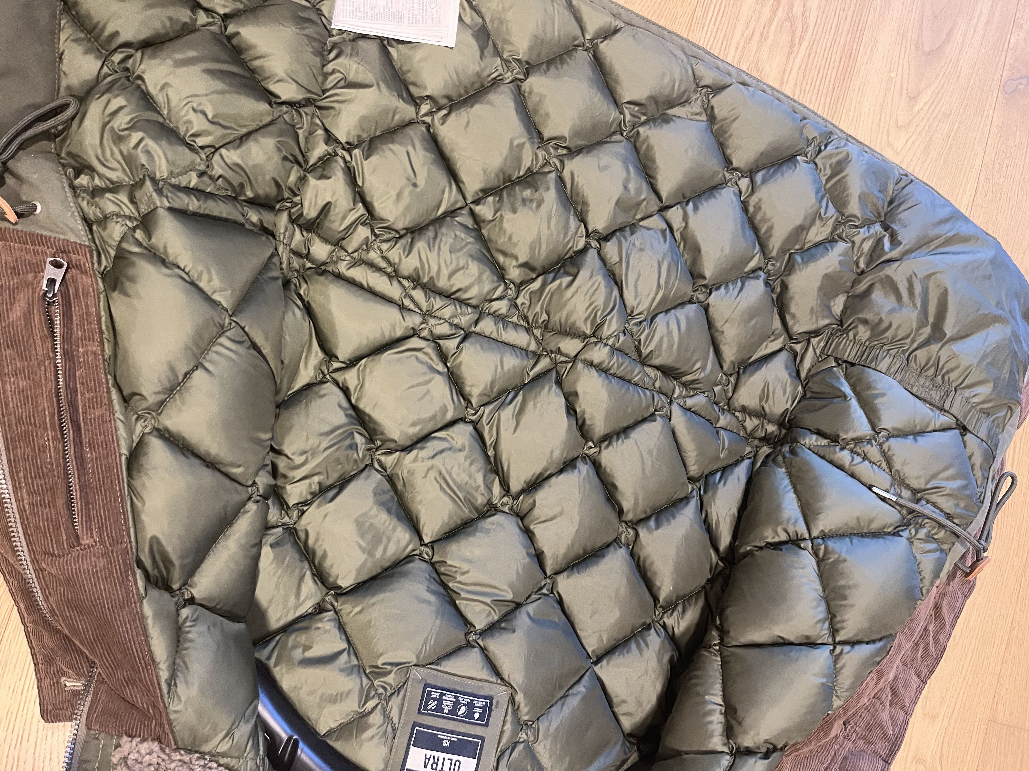 Abercrombie & Fitch Abercrombie & Fitch olive 'Ultra' duck down/feathers parka Size US XS / EU 42 / 0 - 5 Thumbnail