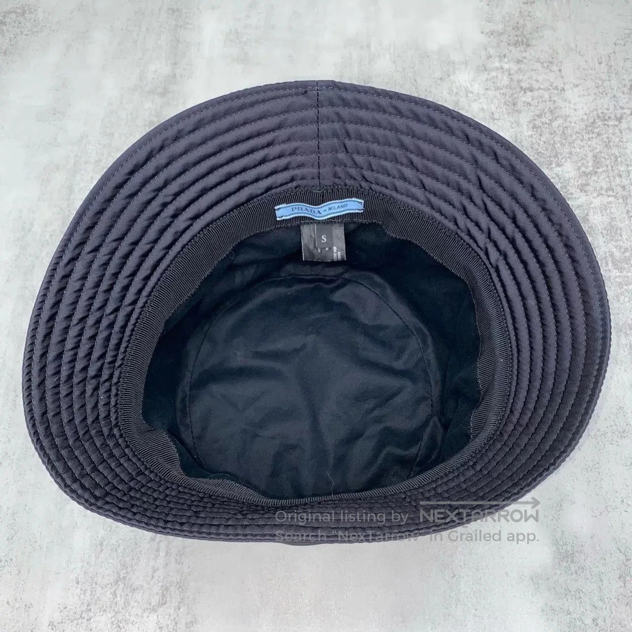 Prada Prada Black Bucket Hat. Size ONE SIZE - 5 Thumbnail