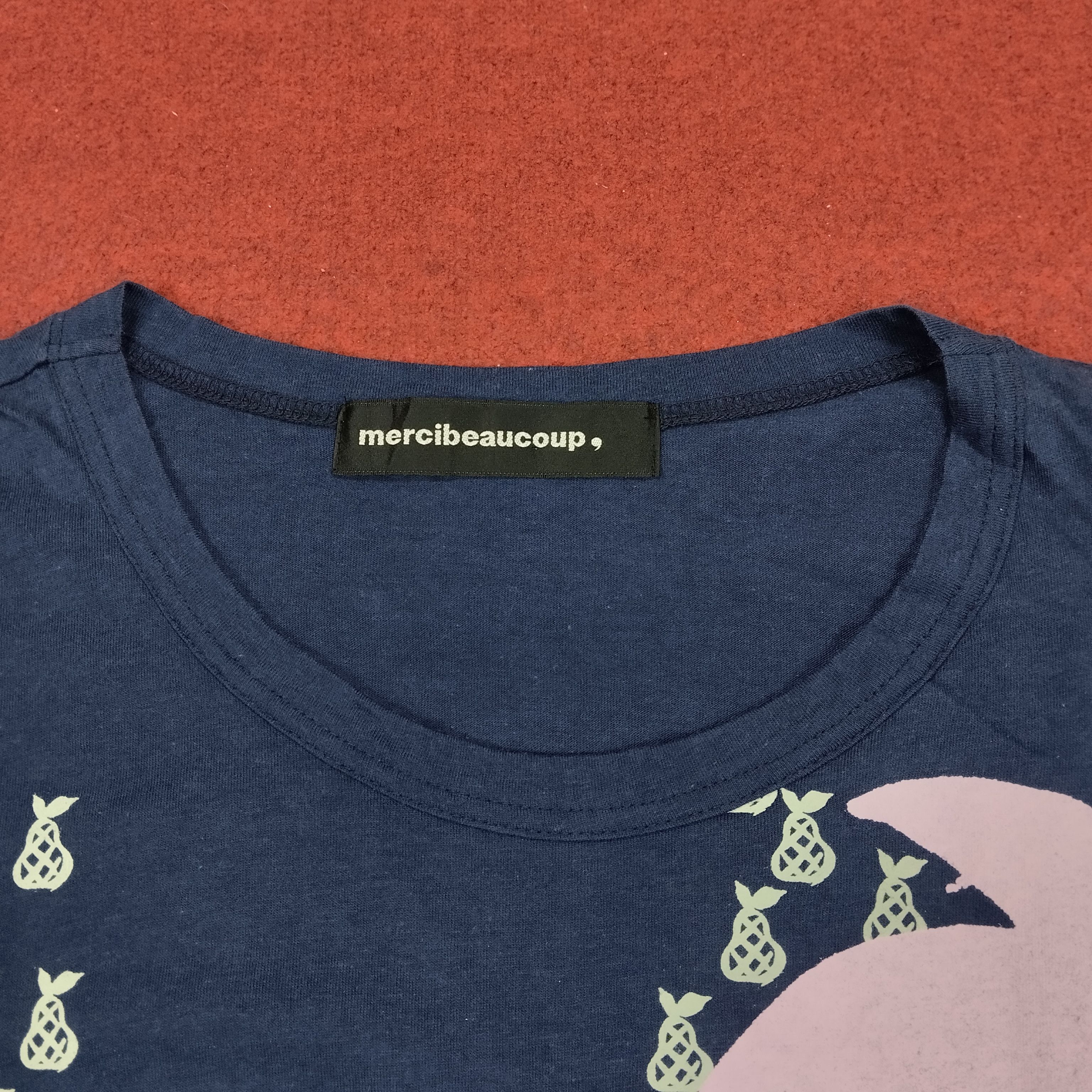 Issey Miyake × Vintage × mercibeaucoup Mercibeaucoup Designer Tshirt Rare Design Fashion Style Size L / US 10 / IT 46 - 4 Thumbnail