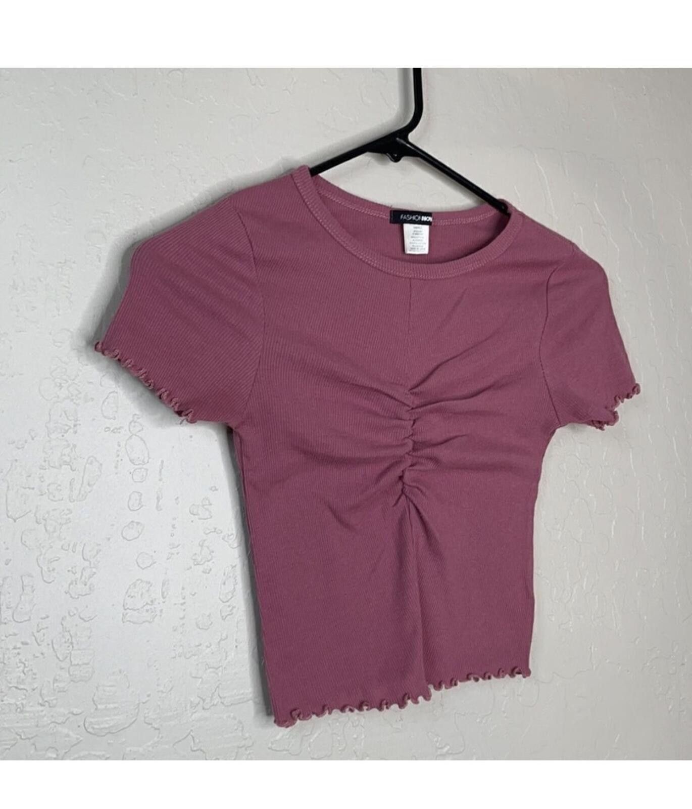 Fashion Nova Fashion Nova Gathered crop top Size S / US 4 / IT 40 - 2 Thumbnail