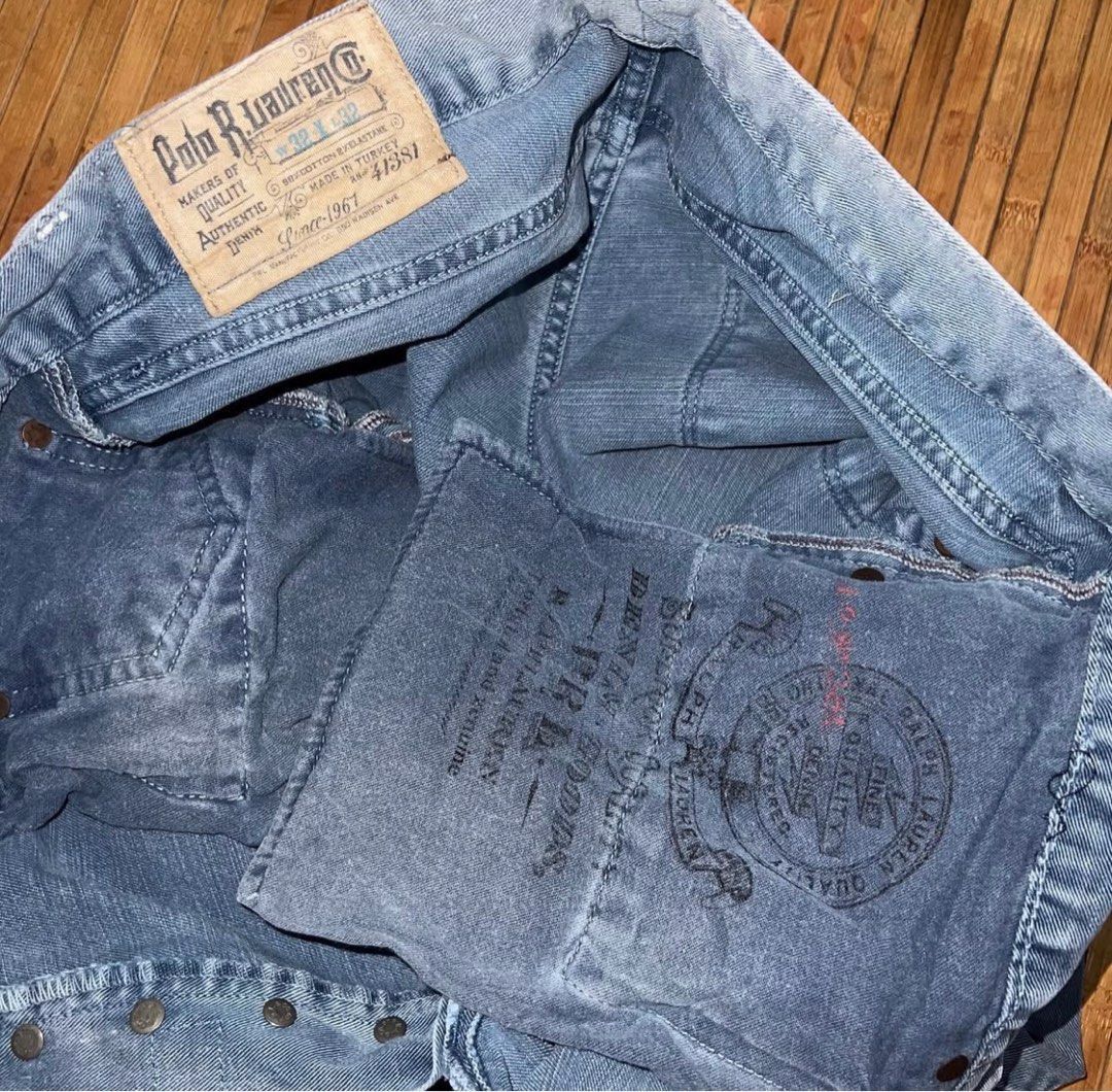 Designer × Polo Ralph Lauren Vintage Polo Ralph Lauren Denim Size US 32 / EU 48 - 5 Thumbnail