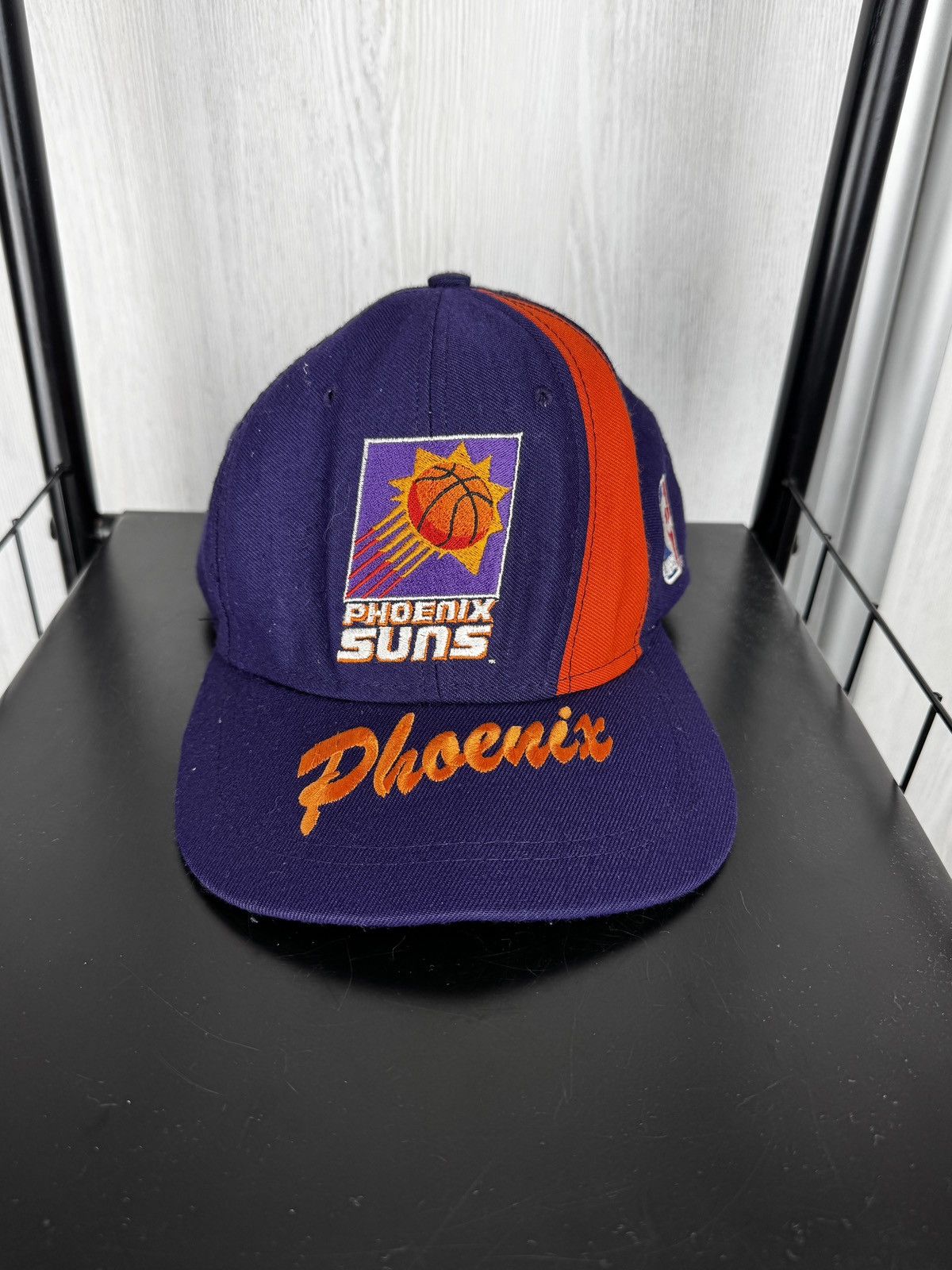 Nutmeg Phoenix Suns Nutmeg Vtg NBA Basketball 3D Script Snapback Size ONE SIZE - 1 Thumbnail