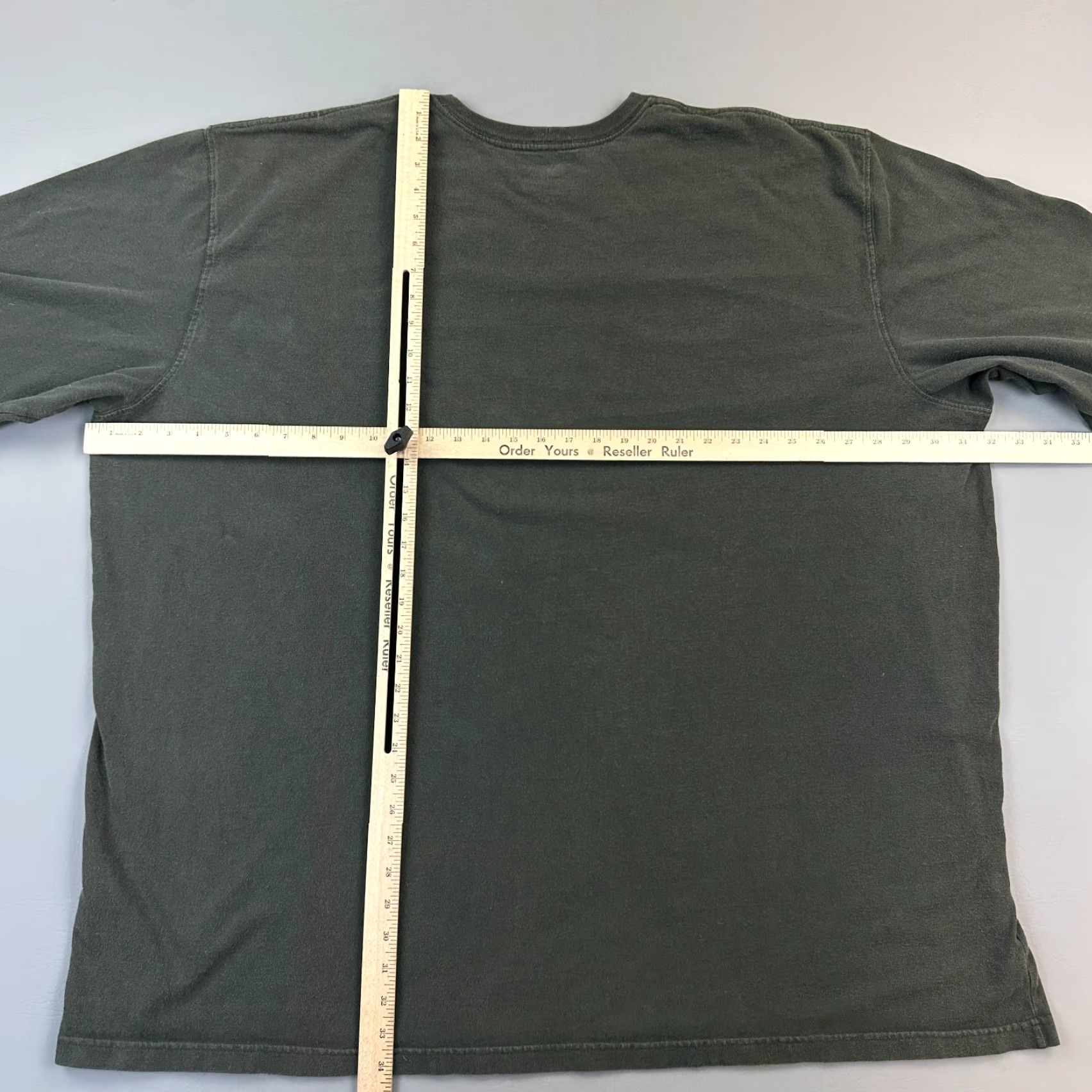 Carhartt Carhartt Mens 4XL Peat Original Fit Long Sleeve Heavyweight Pocket Tee Shirt (Crew Neck) Size US XXL / EU 58 / 5 - 7 Thumbnail