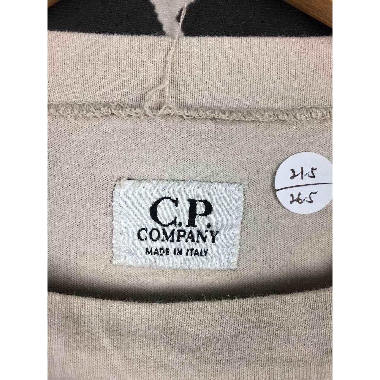 C.P. Company × Vintage Vtg C.P. Company Made In Italy Plain Casual Tee Size US M / EU 48-50 / 2 - 18 Thumbnail