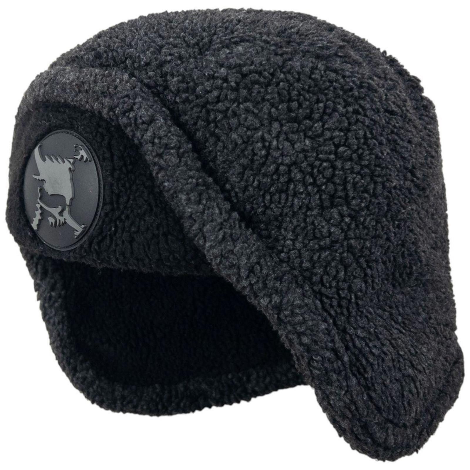 Vintage 90s Oakley Skull Moscow Fleece Trapper Hat