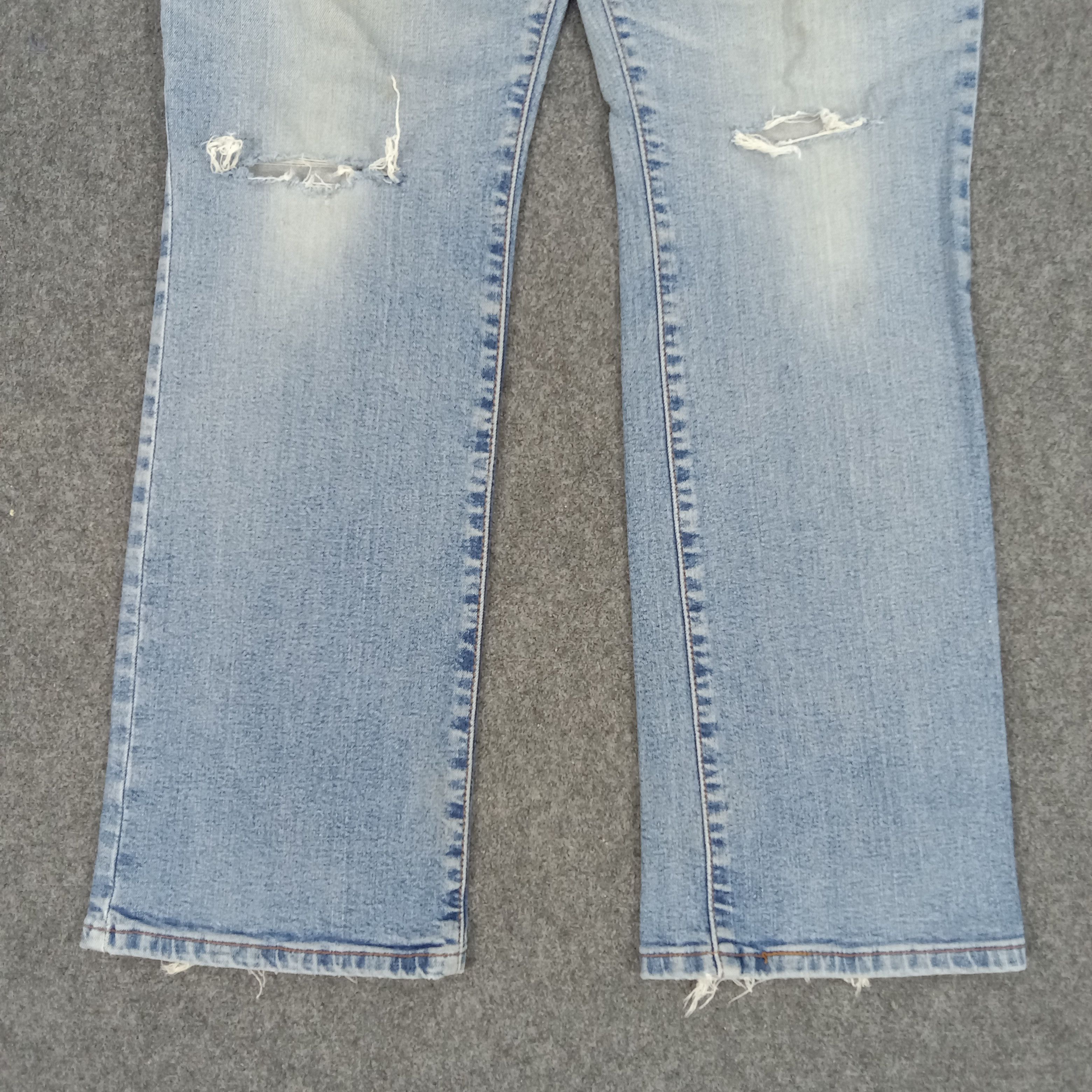 Levi's × Vintage Levi's American Distressed Style Denim Jeans Size 30" / US 8 / IT 44 - 5 Thumbnail