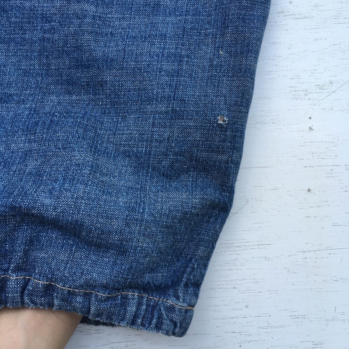 Marc Buchanan Crazy Y2K Vintage Pelle Pelle Jeans Baggy String Leg Size US 32 / EU 48 - 24 Thumbnail