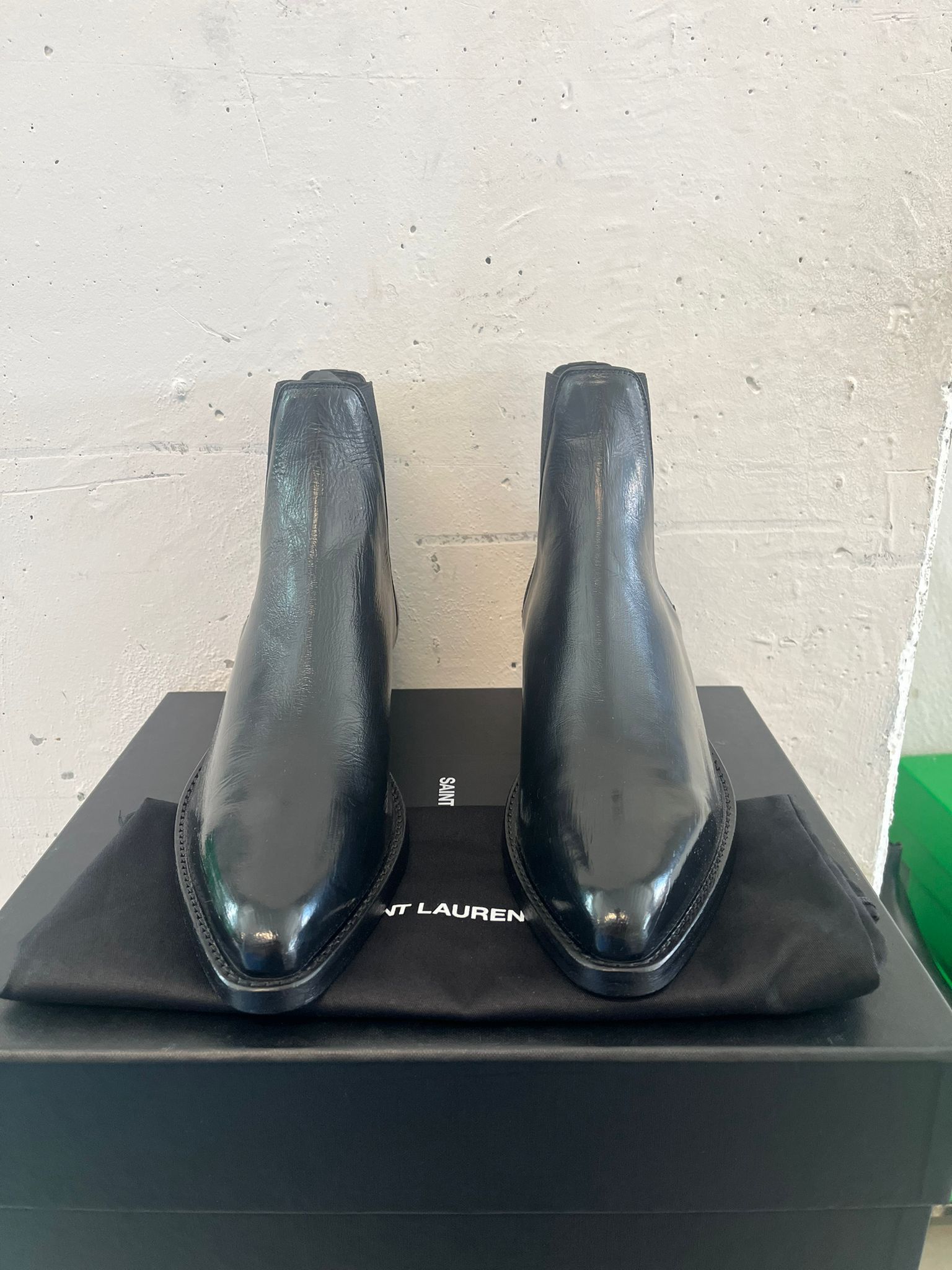 Saint Laurent Paris o1alsim1 Dakota 50 Boots in Black Size US 8 / EU 41 - 7 Thumbnail